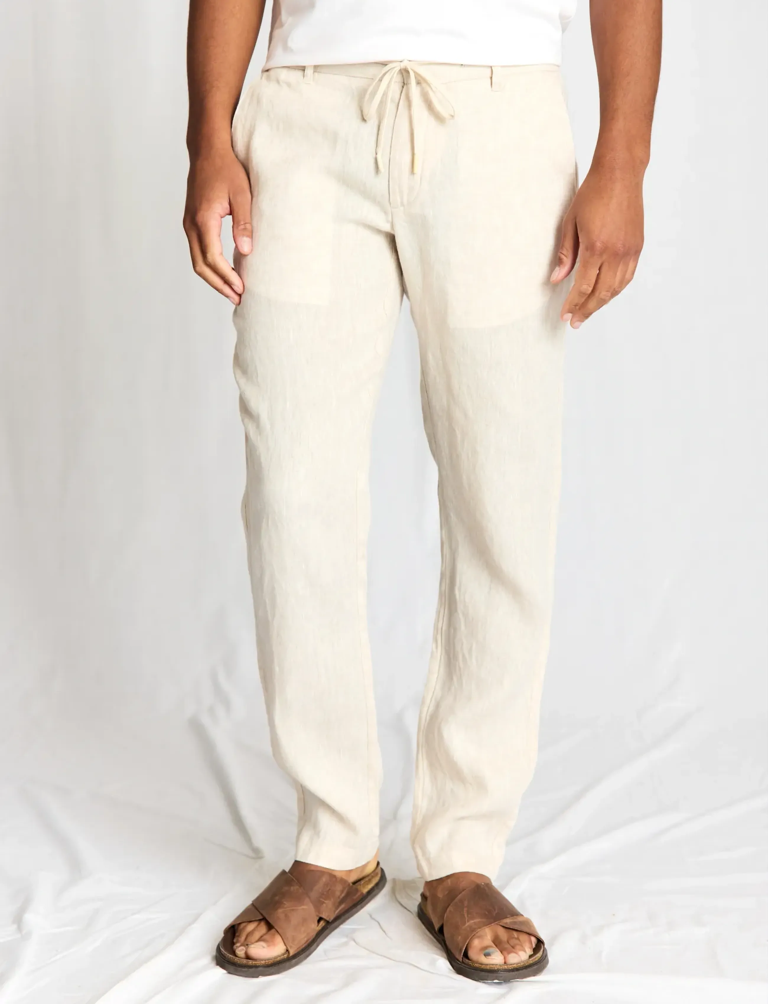 Bruun & Stengade BS Ginos Regular Fit Chinos - Bukser - SAND / beige
