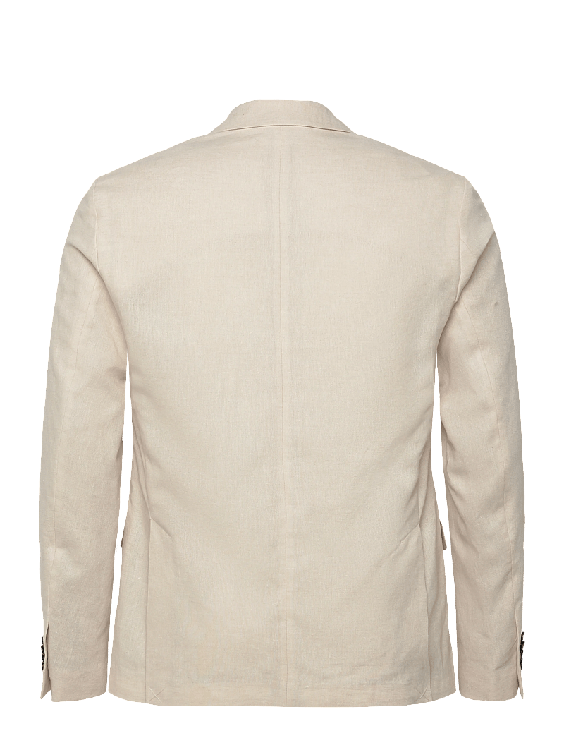 Bruun & Stengade - BS Sasso Classic Fit Blazer - single breasted blazers - beige - 2