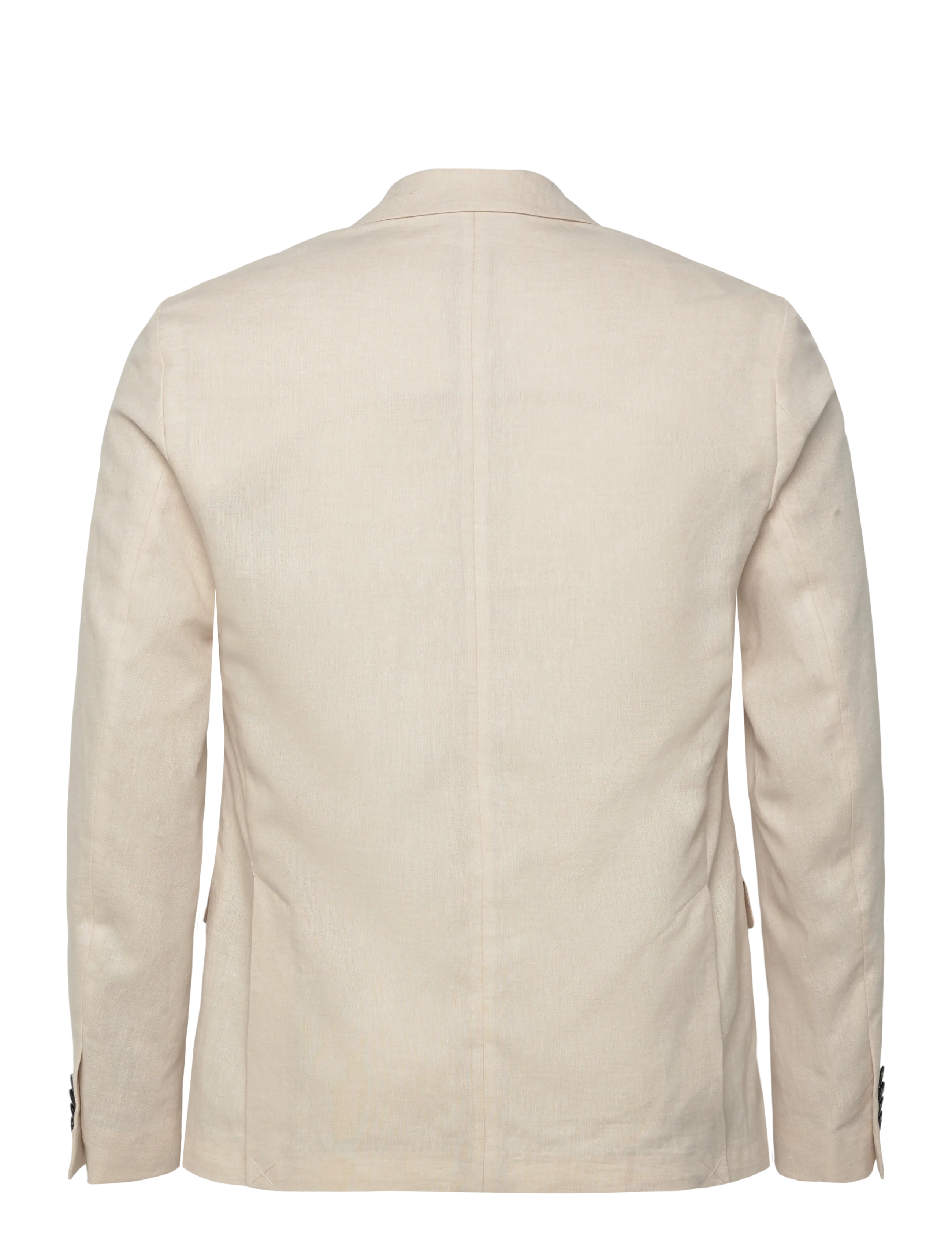 Bruun & Stengade - BS Sasso Classic Fit Blazer - einhnepptir blazerar - beige - 2