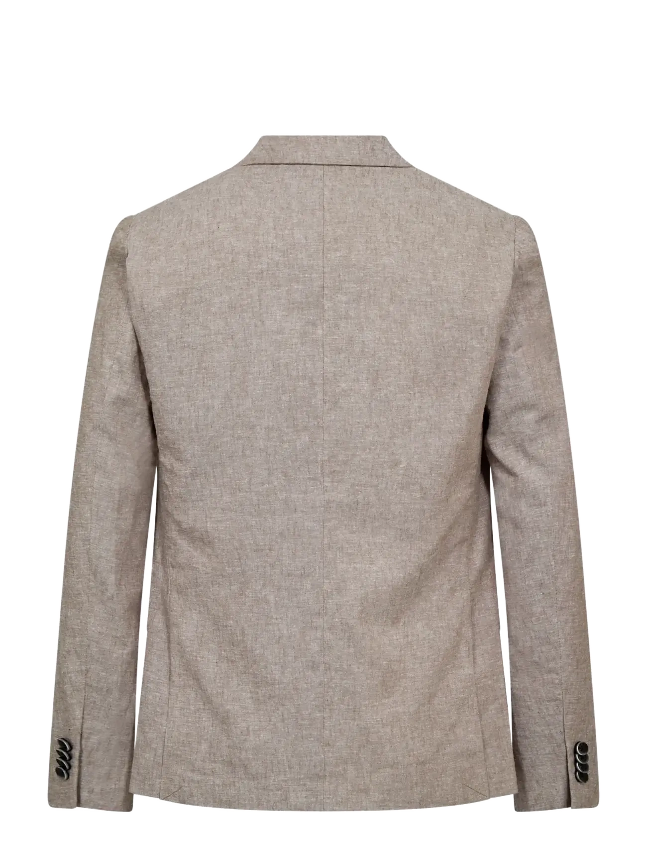 Bruun & Stengade - BS Sasso Classic Fit Blazer - single breasted blazers - brown - 2