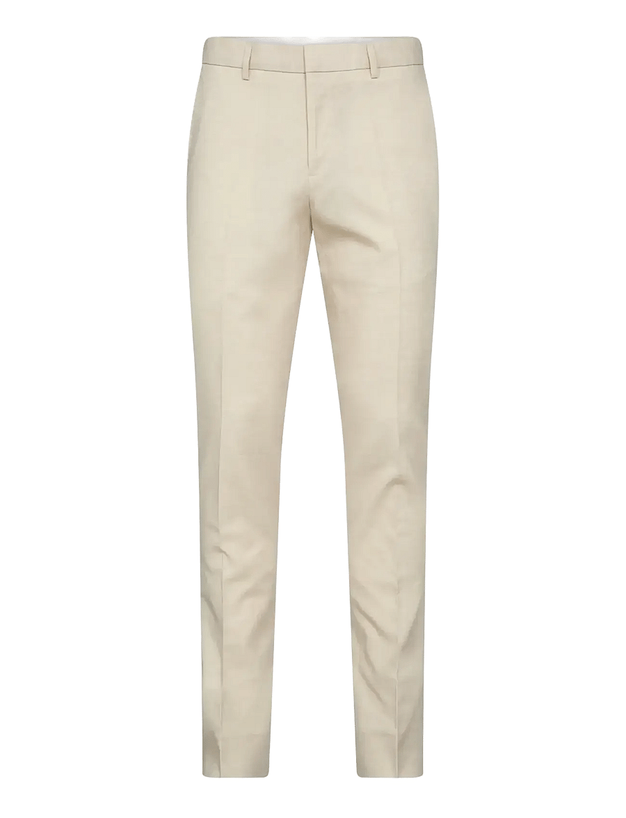 Bruun & Stengade - BS Sibillini Classic Fit Pants - hørbukser - beige - 0