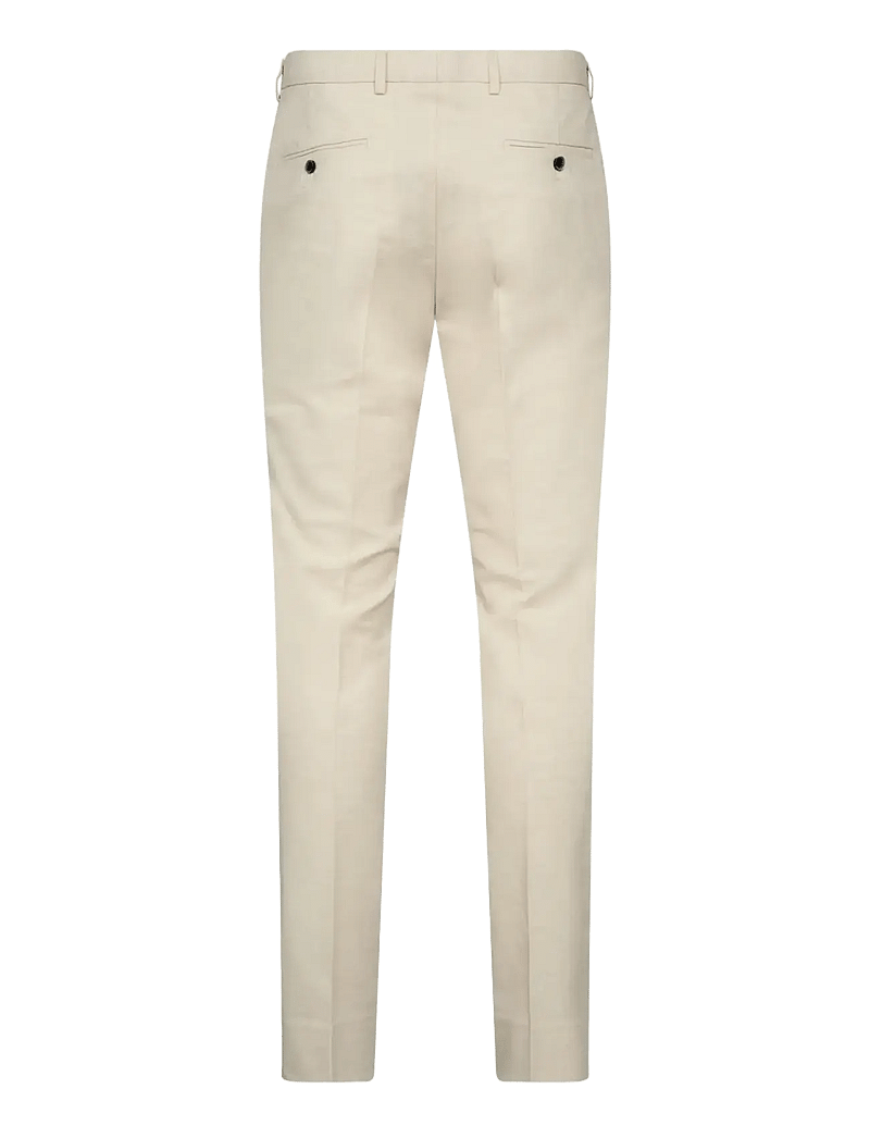 Bruun & Stengade - BS Sibillini Classic Fit Pants - linased püksid - beige - 1