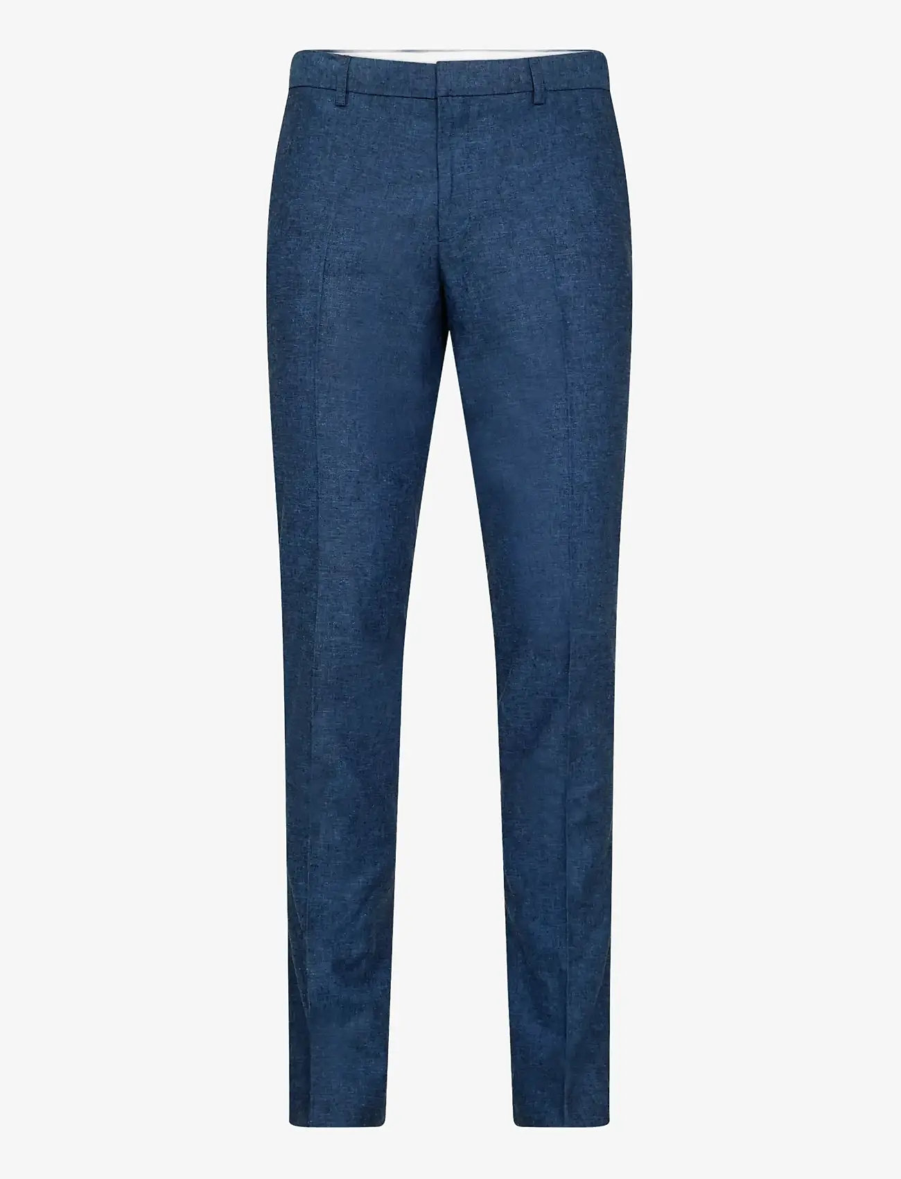 Bruun & Stengade - BS Sibillini Classic Fit Pants - lininės kelnės - blue - 1