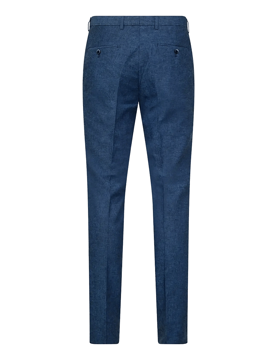 Bruun & Stengade - BS Sibillini Classic Fit Pants - leinenhosen - blue - 2