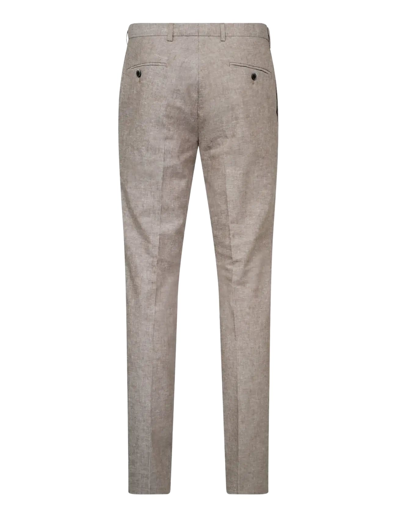 Bruun & Stengade - BS Sibillini Classic Fit Pants - linen trousers - brown - 2