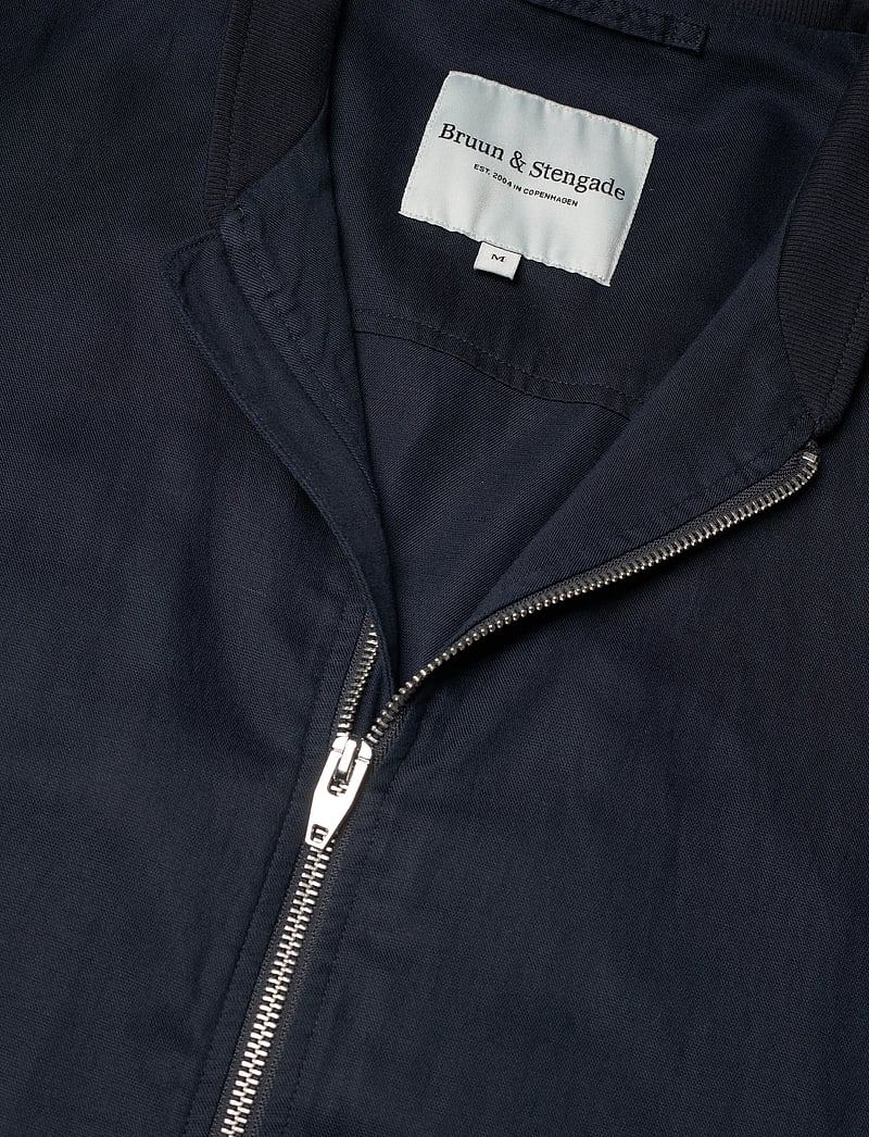 Bruun & Stengade - BS Izaro Regular Fit Jacket - forårsjakker - navy - 2