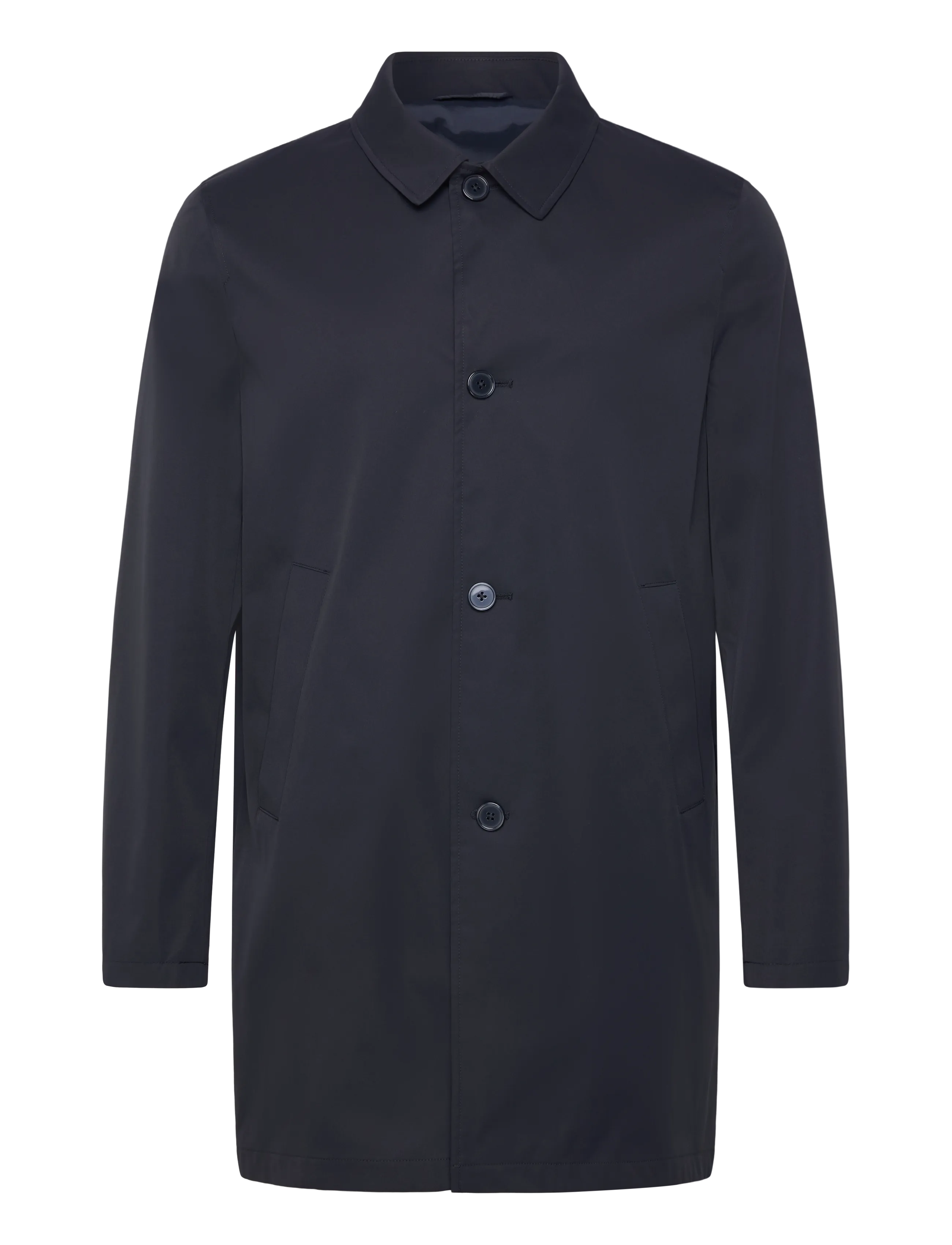 Bruun & Stengade BS Novello Regular Fit Coat - Kleidung - NAVY / navy