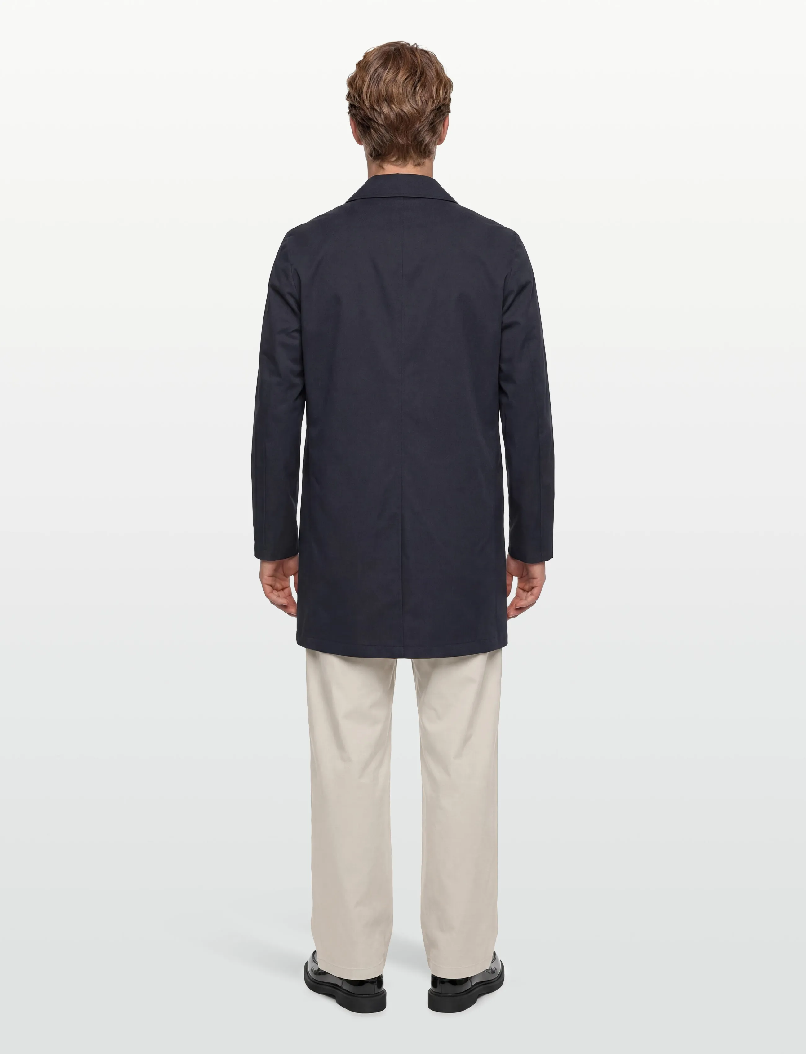 Bruun & Stengade - BS Novello Regular Fit Coat - leichte mäntel - navy - 4