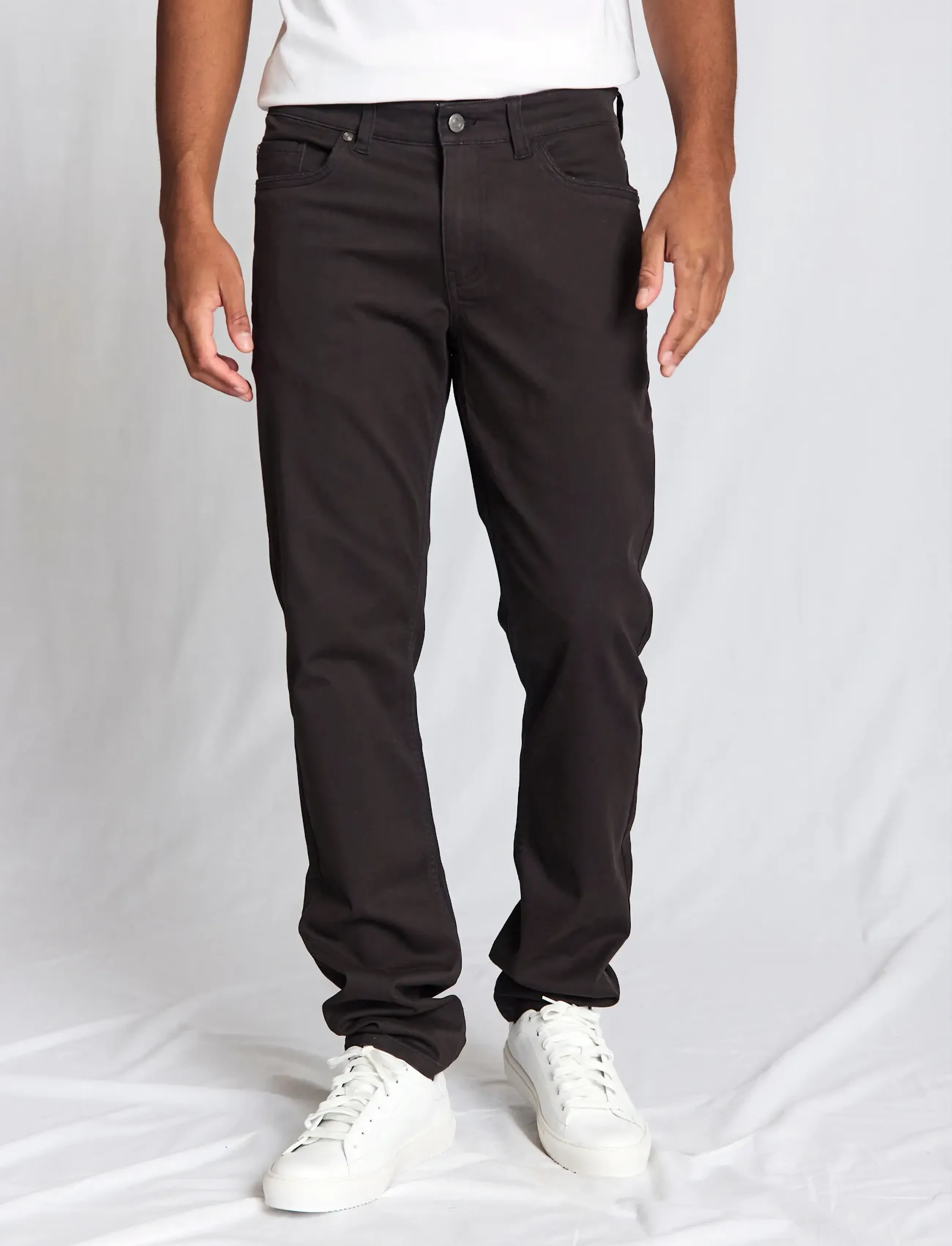 Bruun & Stengade BS Pietro Regular Fit Jeans - Kollektioner - BLACK / brown