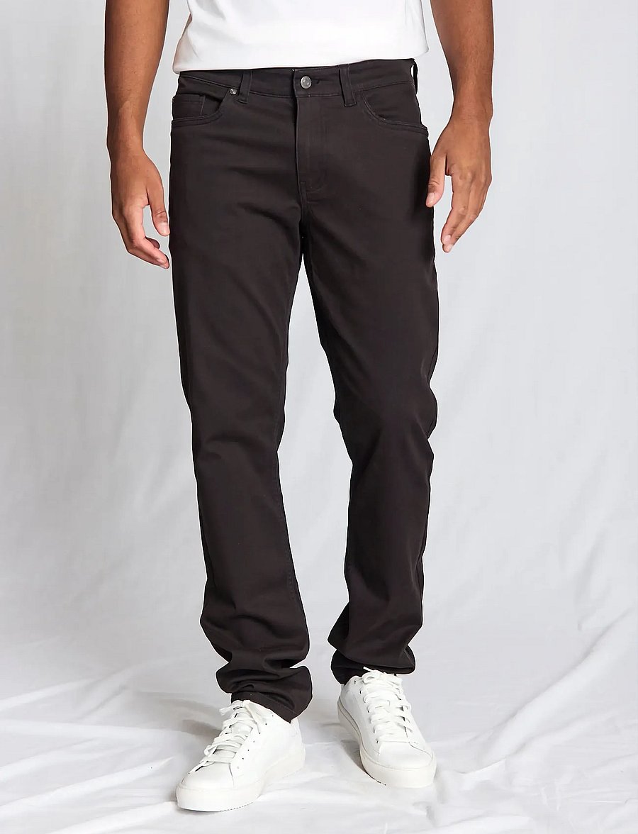 Bruun & Stengade - BS Pietro Regular Fit Jeans - klassikalised teksad - black - 0