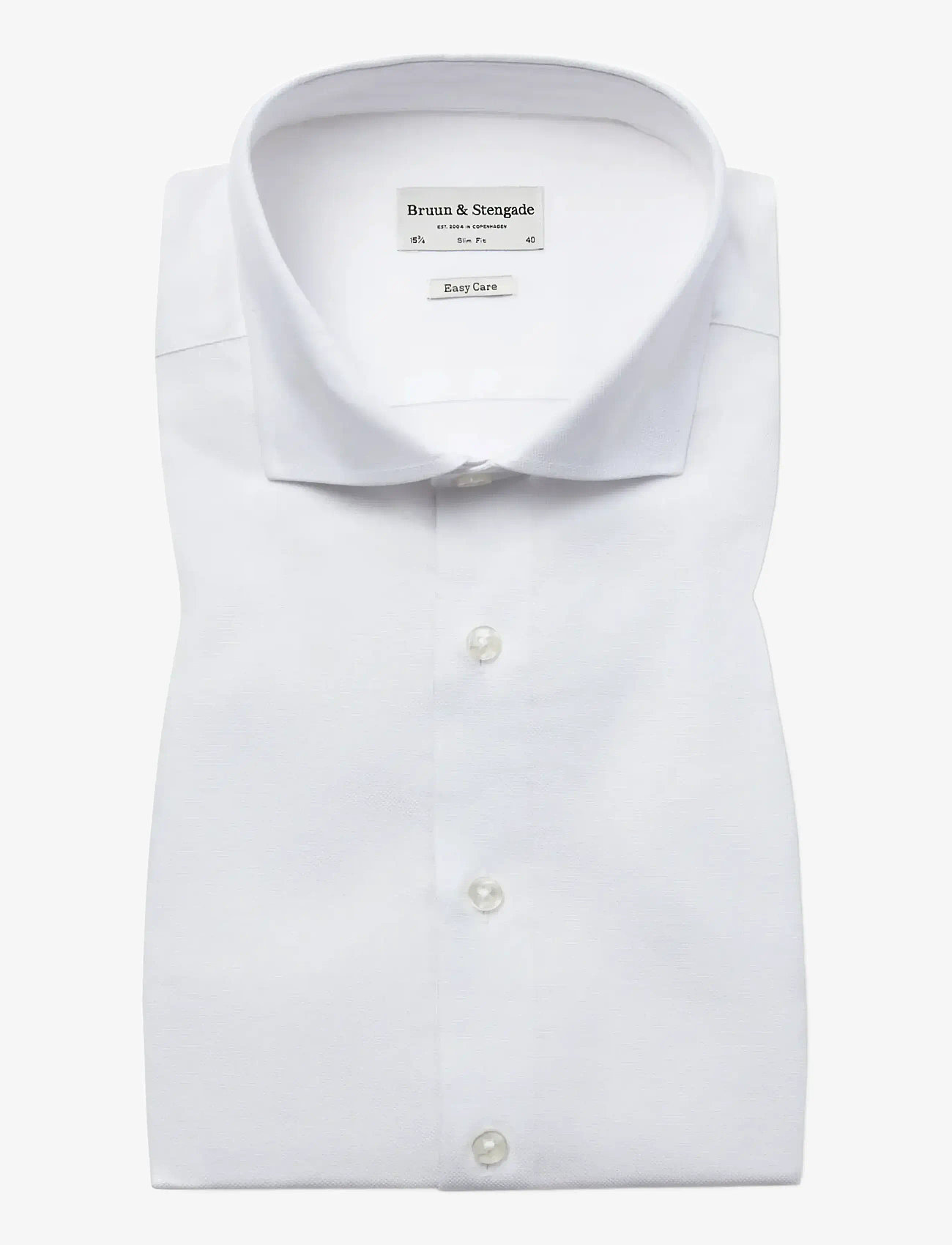 Bruun & Stengade - BS Buric Slim Fit Shirt - formelle hemden - white - 1