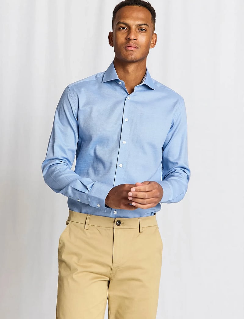 Bruun & Stengade - BS Duarte Slim Fit Shirt - formelle hemden - blue - 3