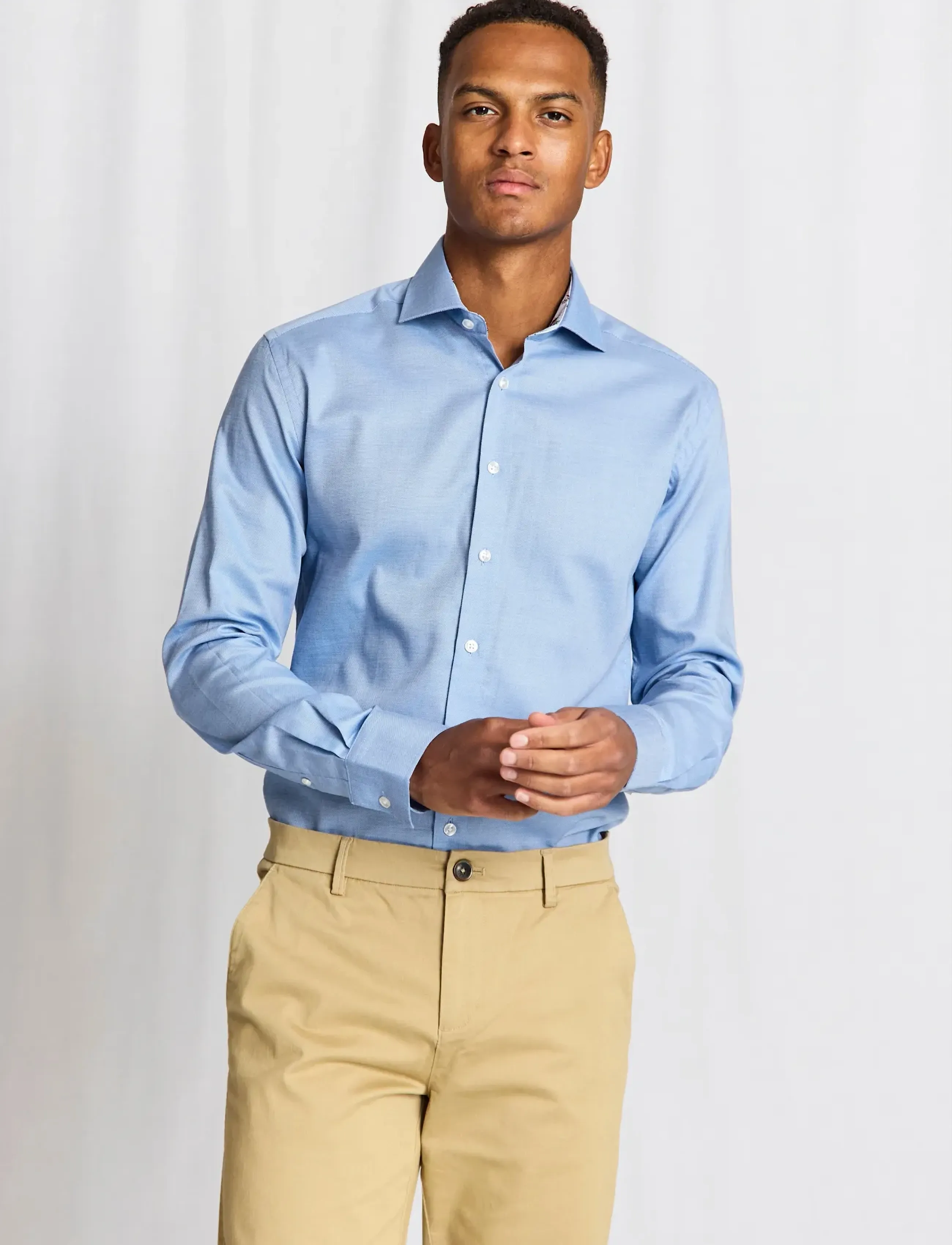 Bruun & Stengade - BS Duarte Slim Fit Shirt - chemises d'affaires - blue - 3