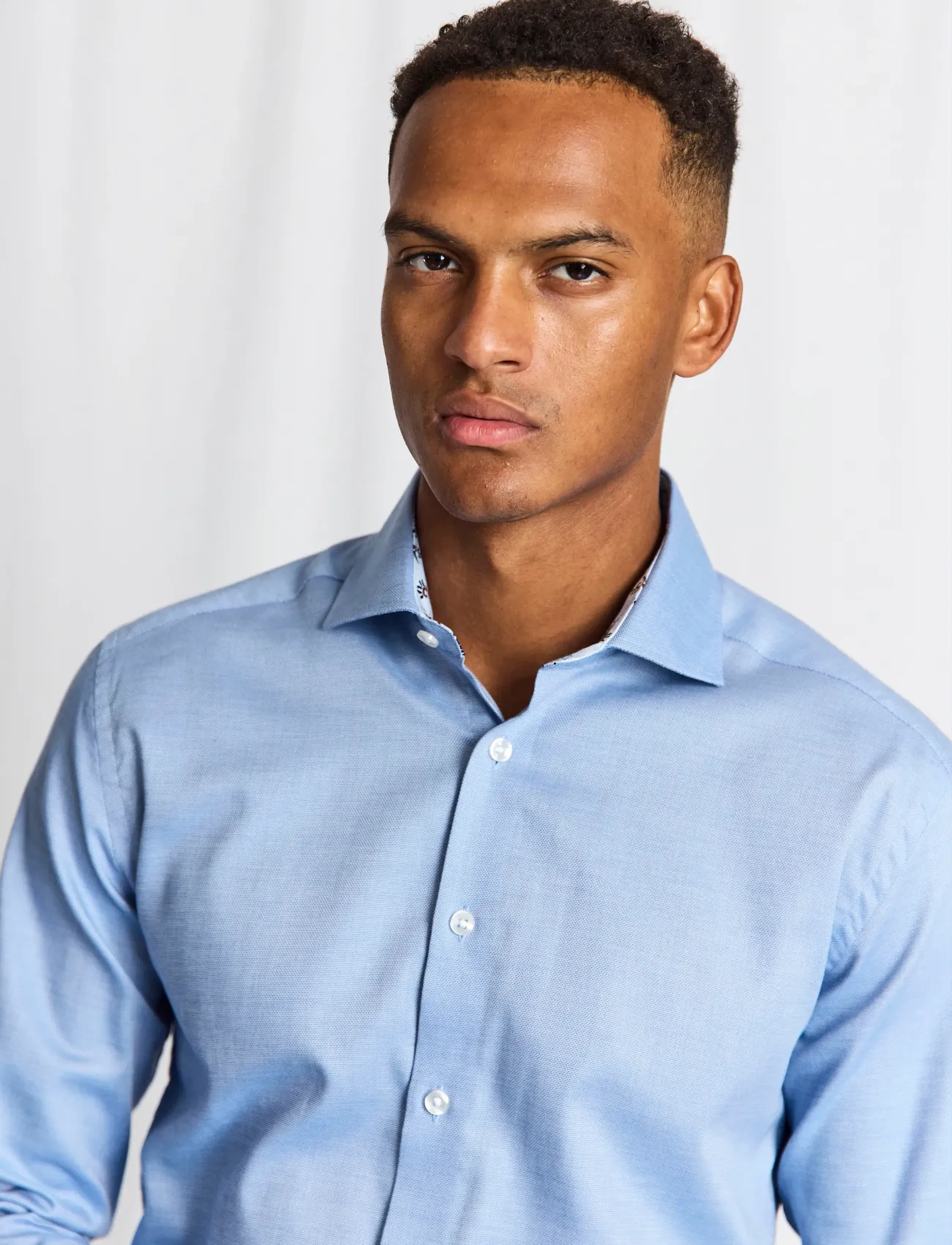 Bruun & Stengade - BS Duarte Slim Fit Shirt - chemises d'affaires - blue - 5
