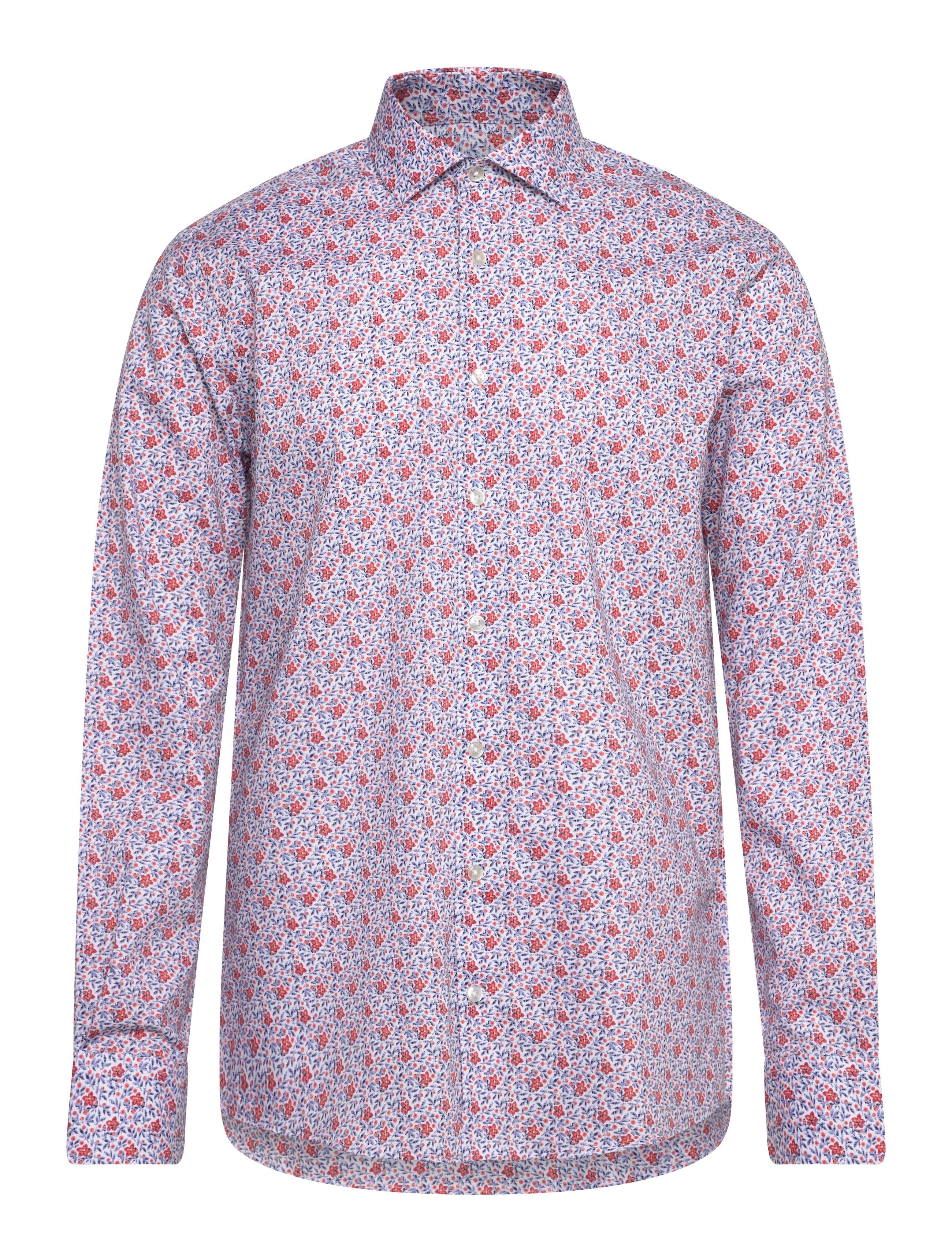 BRUUN & STENGADE Bs Moller Slim Fit Shirt Patterned - 40 - Herren