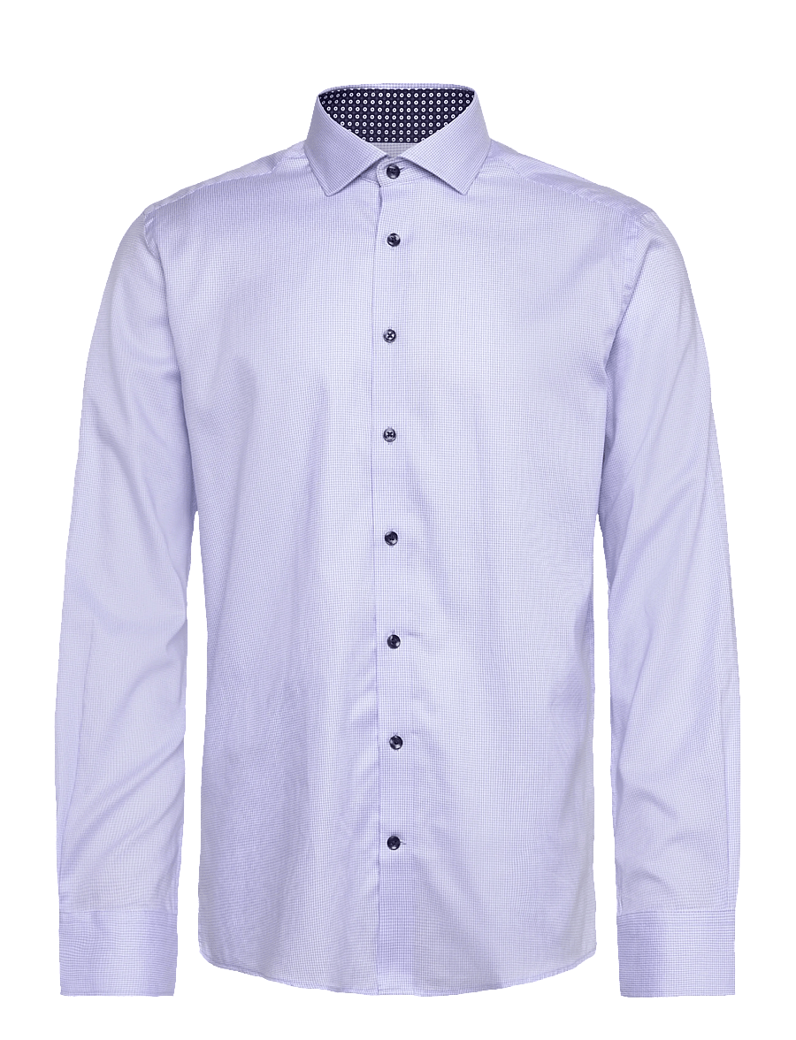 Bruun & Stengade - BS Ugalde Slim Fit Shirt - kostymskjortor - light blue - 1