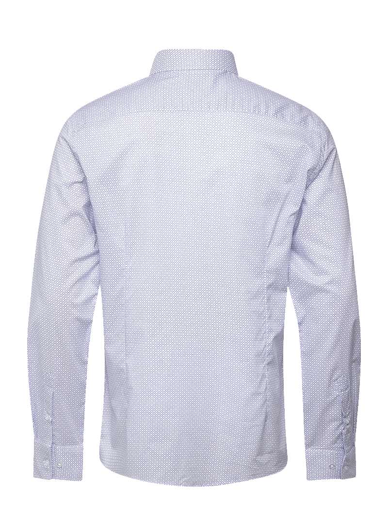 Bruun & Stengade - BS Marsenic Slim Fit Shirt - mustriga särgid - blue - 2