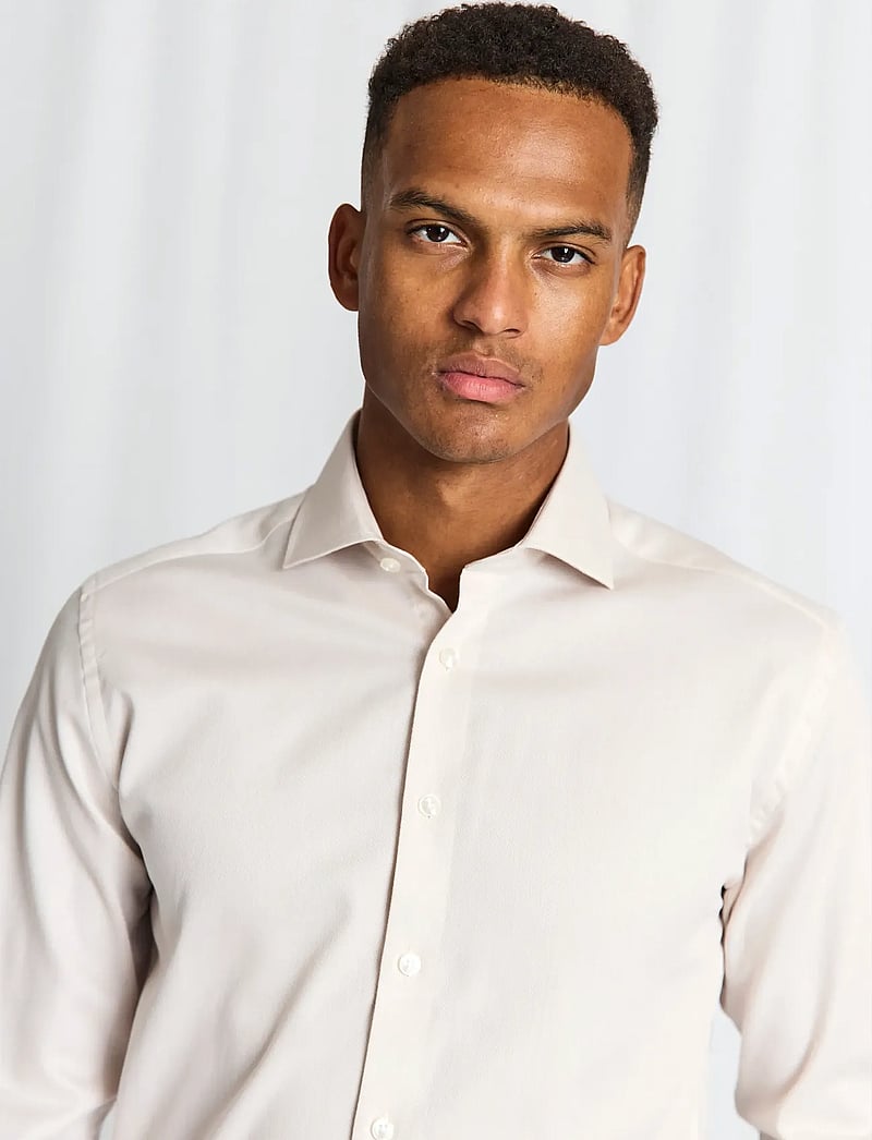 Bruun & Stengade - BS Cupara Slim Fit Shirt - formelle hemden - beige - 3