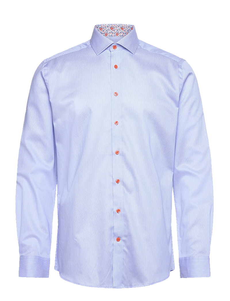 Bruun & Stengade - BS Wael Slim Fit Shirt - formelle hemden - light blue/white - 1
