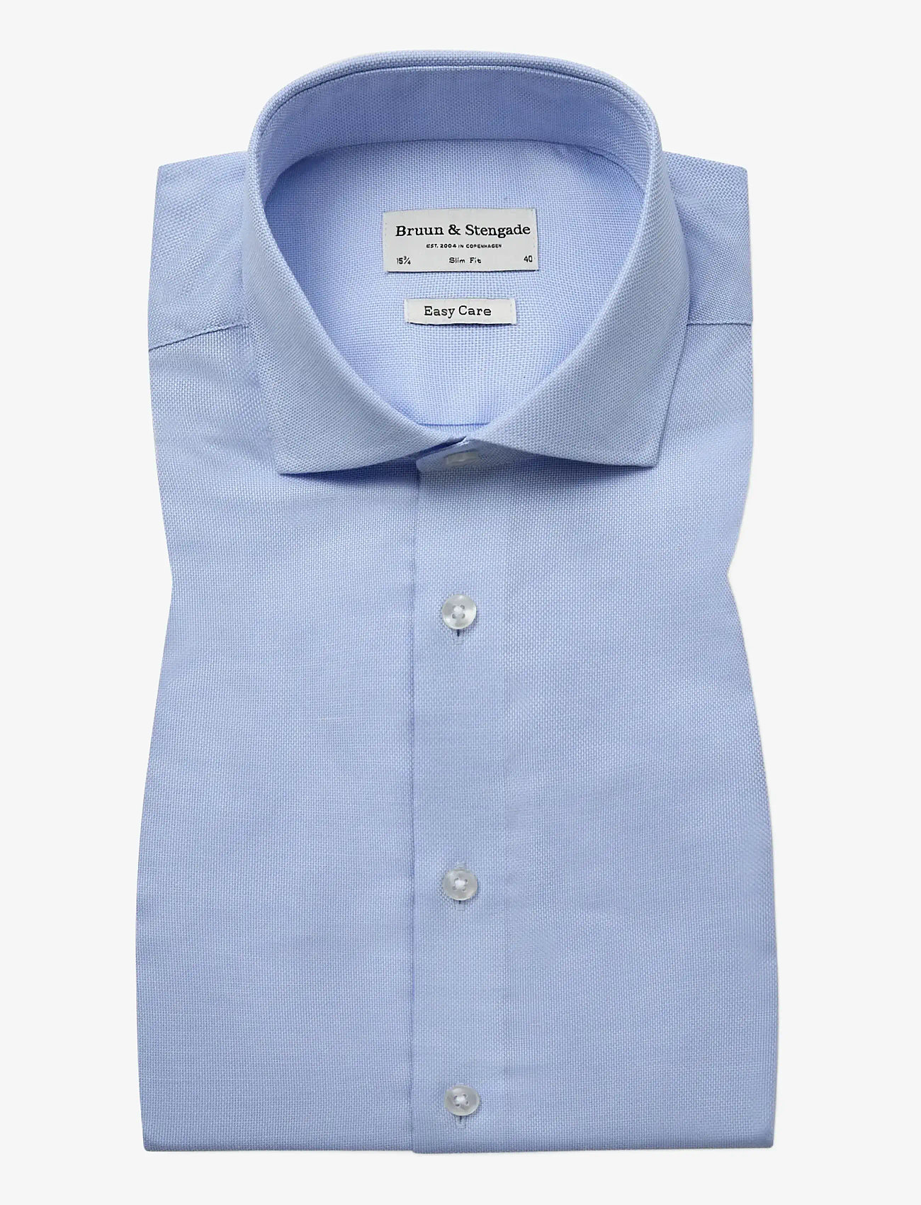 Bruun & Stengade - BS Borut Slim Fit Shirt - formelle hemden - light blue - 1