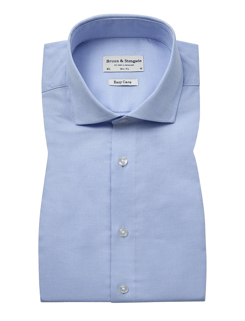 Bruun & Stengade - BS Borut Slim Fit Shirt - formelle hemden - light blue - 1