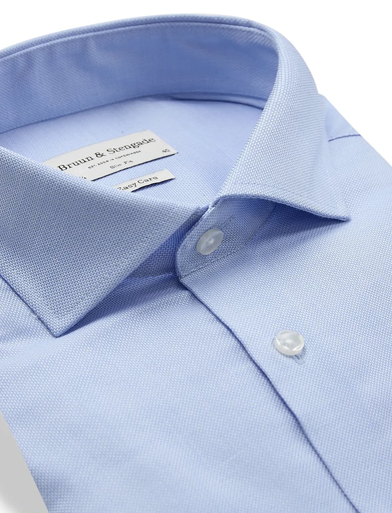 Bruun & Stengade - BS Borut Slim Fit Shirt - formelle hemden - light blue - 5