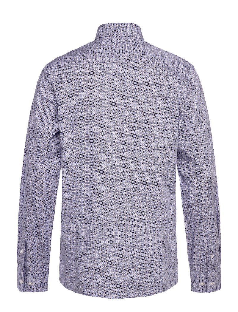 Bruun & Stengade - BS Abutovic Slim Fit Shirt - hemden mit muster - blue - 2