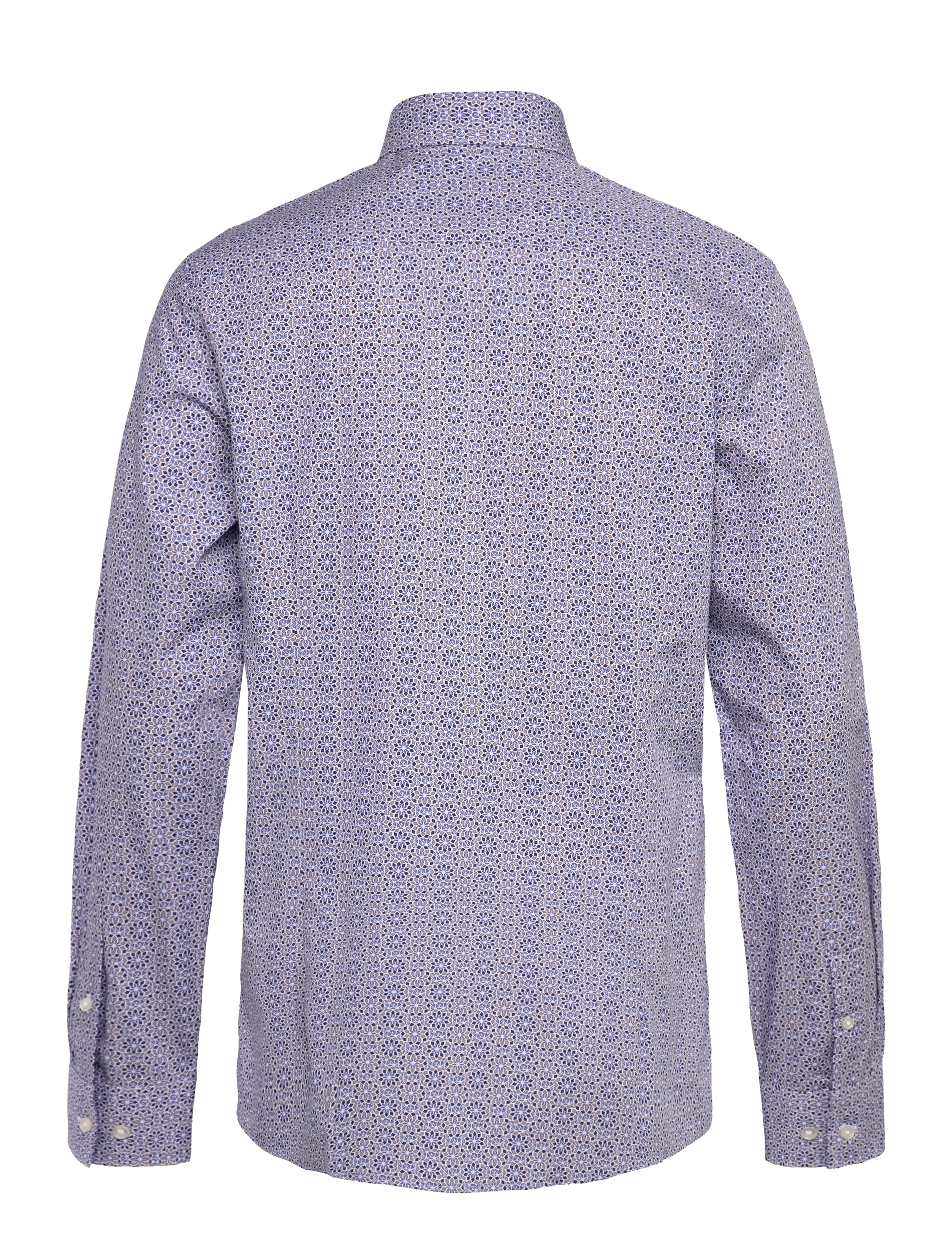 Bruun & Stengade - BS Abutovic Slim Fit Shirt - hemden mit muster - blue - 2