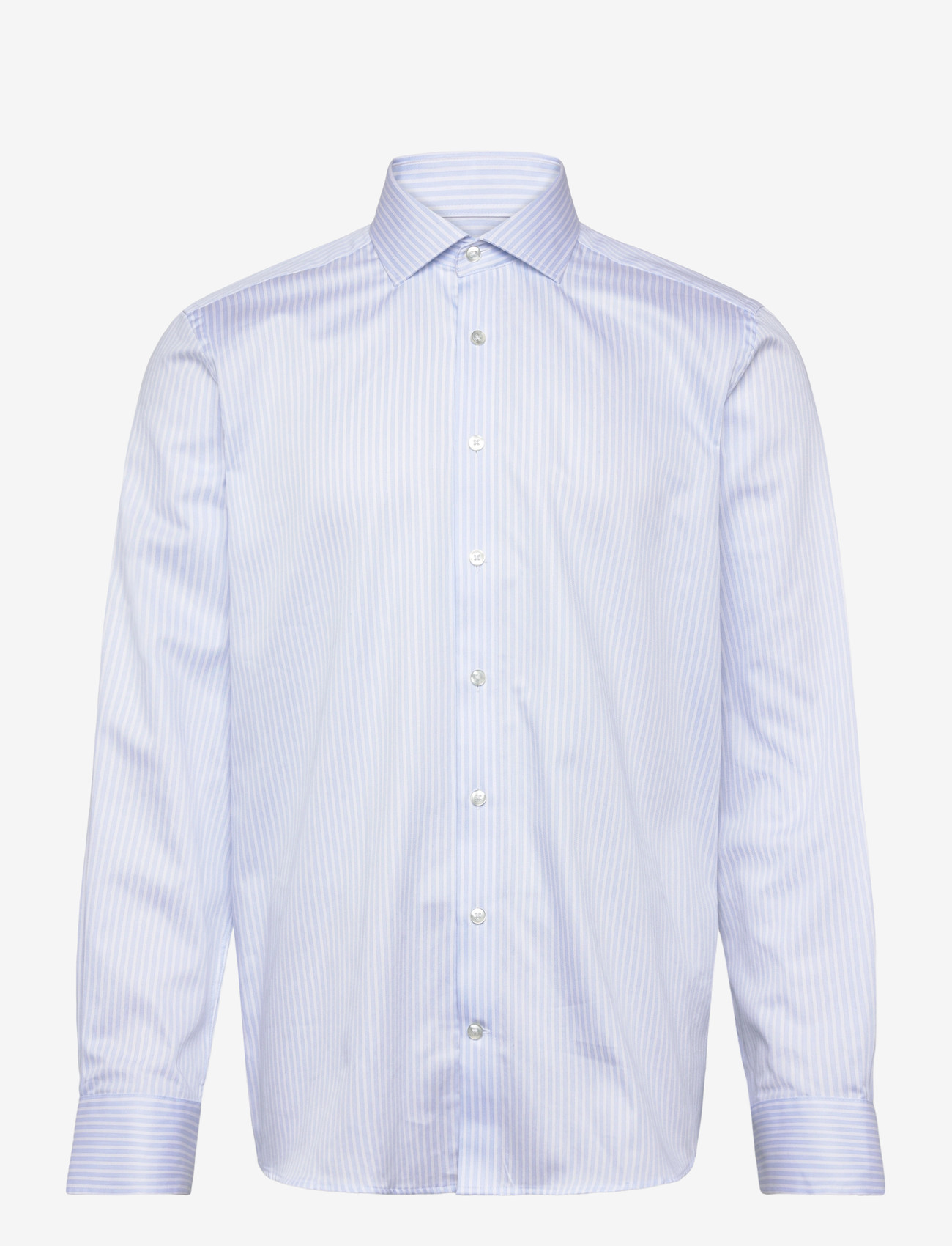 Bruun & Stengade - BS Bannour Modern Fit Shirt - gestreifte hemden - light blue/white - 1