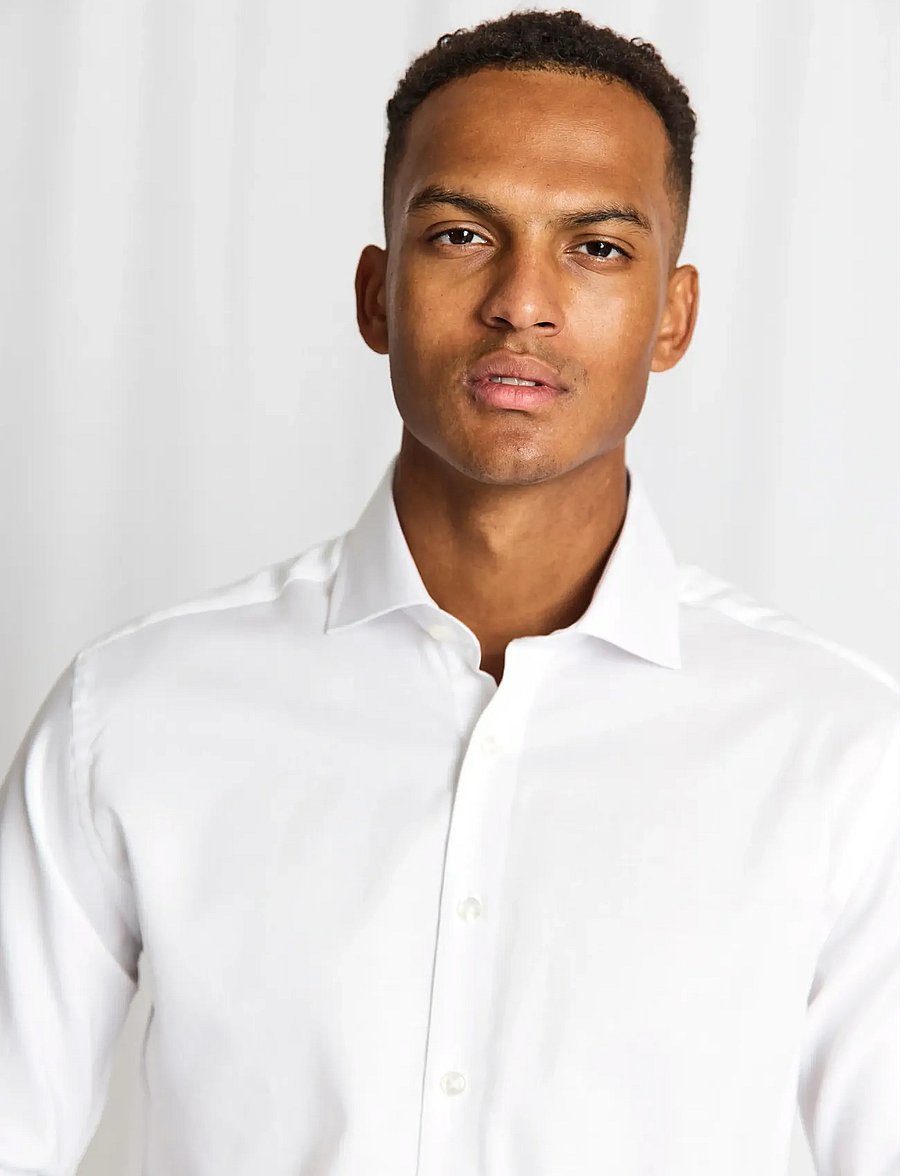 Bruun & Stengade - BS Benjamin Modern Fit Shirt - formelle hemden - white - 3