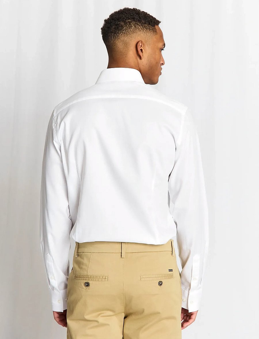 Bruun & Stengade - BS Benjamin Modern Fit Shirt - formelle hemden - white - 4