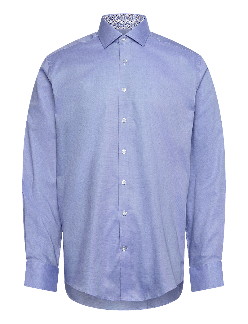 Bruun & Stengade - BS Gilberto Modern Fit Shirt - formelle skjorter - blue - 1