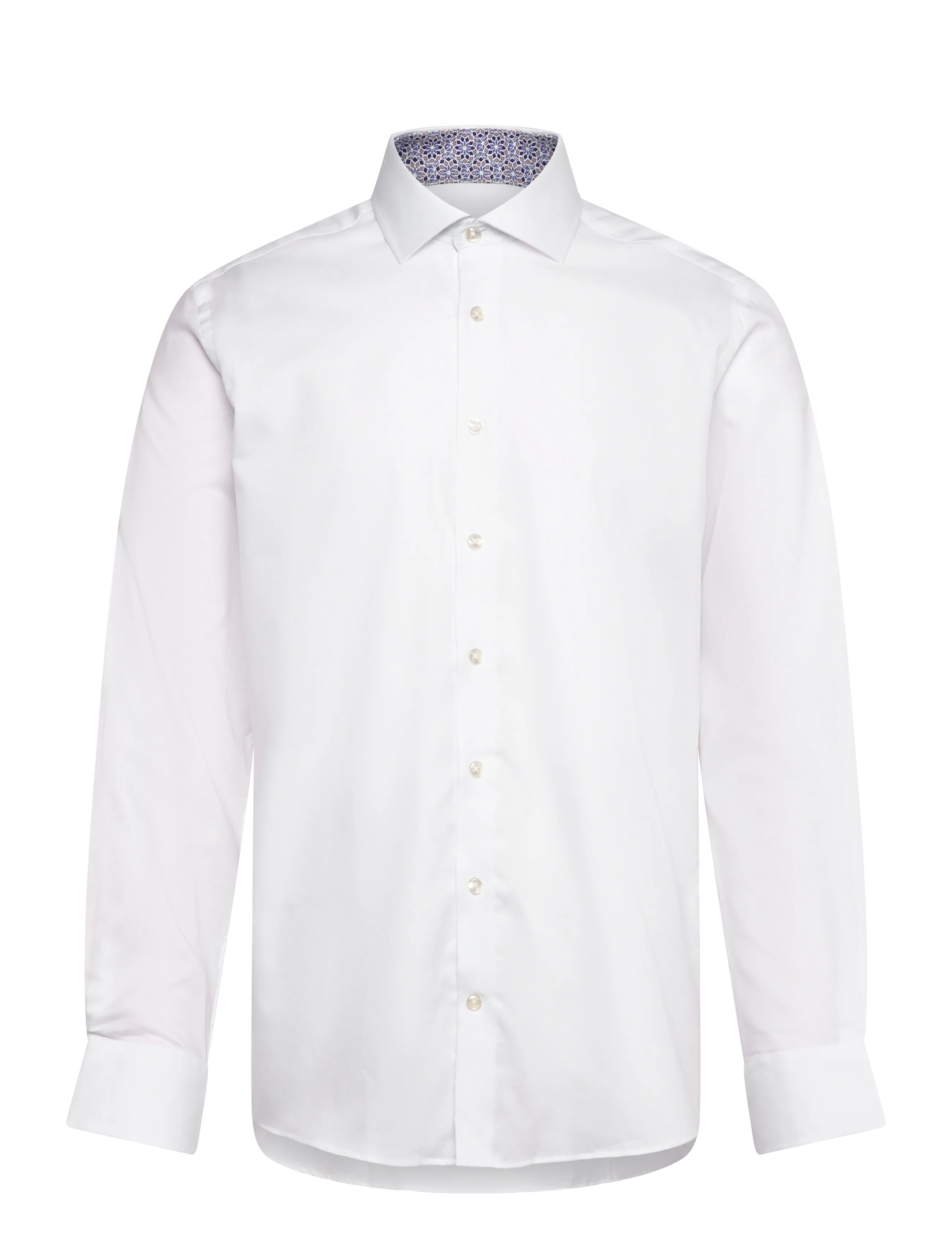 BRUUN & STENGADE Bs Kohlbacher Modern Fit Shirt Weiß - 41 - Herren
