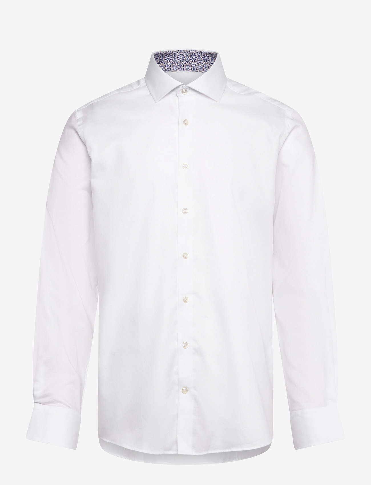 Bruun & Stengade - BS Kohlbacher Modern Fit Shirt - pidulikud särgid - white - 1