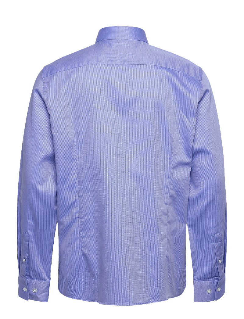 Bruun & Stengade - BS Landin Modern Fit Shirt - mönstrade skjortor - blue - 2