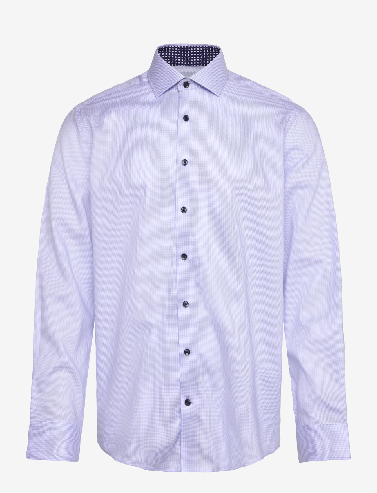 Bruun & Stengade - BS Langergren Modern Fit Shirt - pattern shirts - light blue - 1