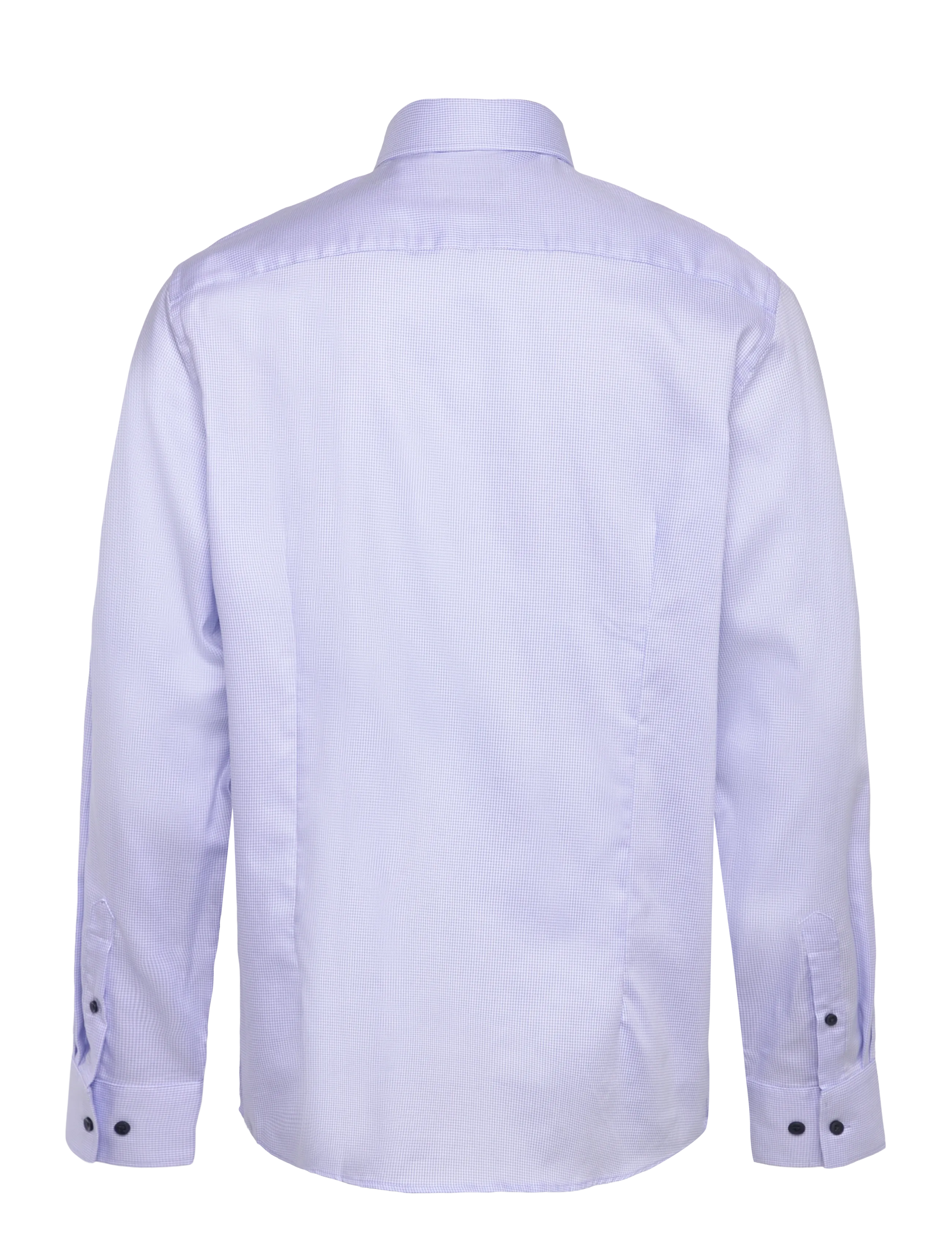 Bruun & Stengade - BS Langergren Modern Fit Shirt - mønstrede skjorter - light blue - 2