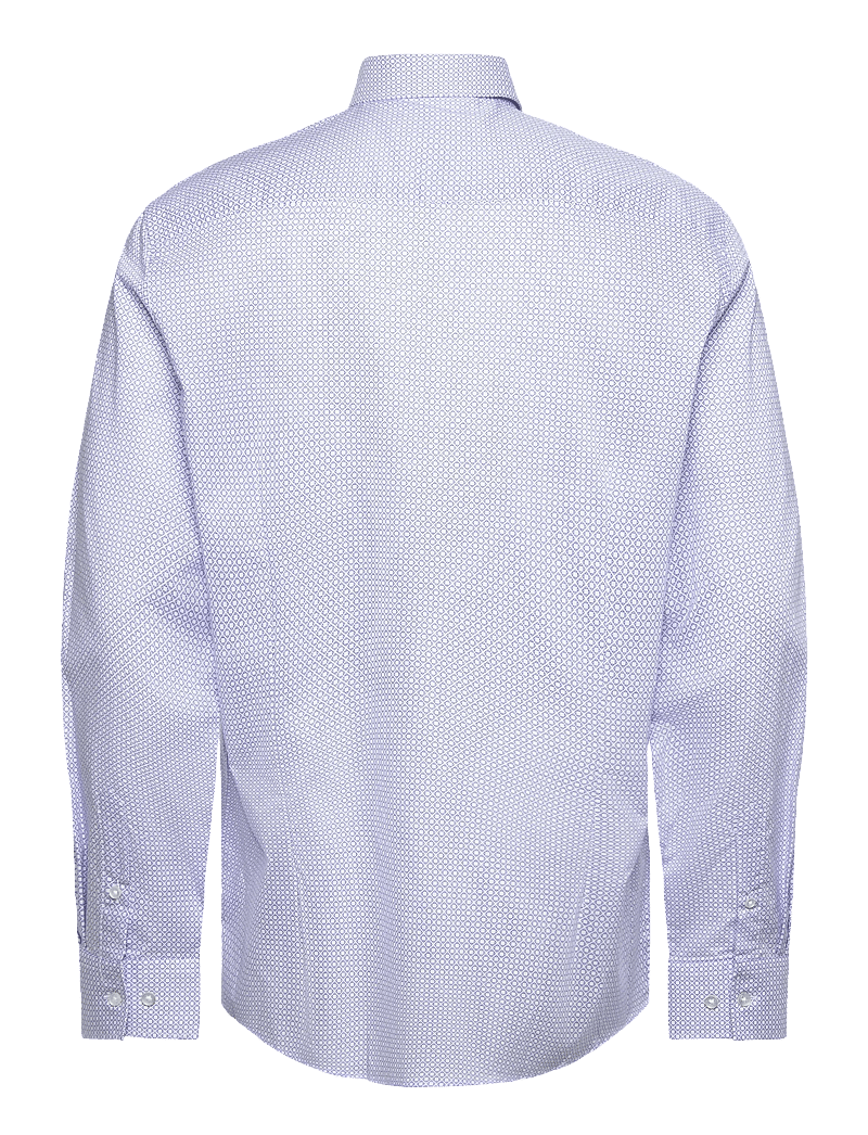 Bruun & Stengade - BS Lars Modern Fit Shirt - mustriga särgid - blue - 2