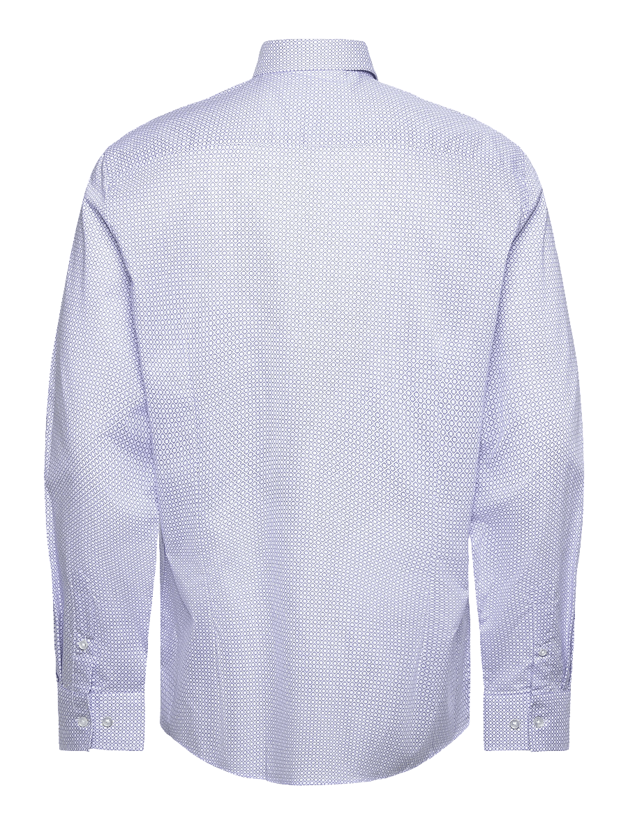 Bruun & Stengade - BS Lars Modern Fit Shirt - hemden mit muster - blue - 2