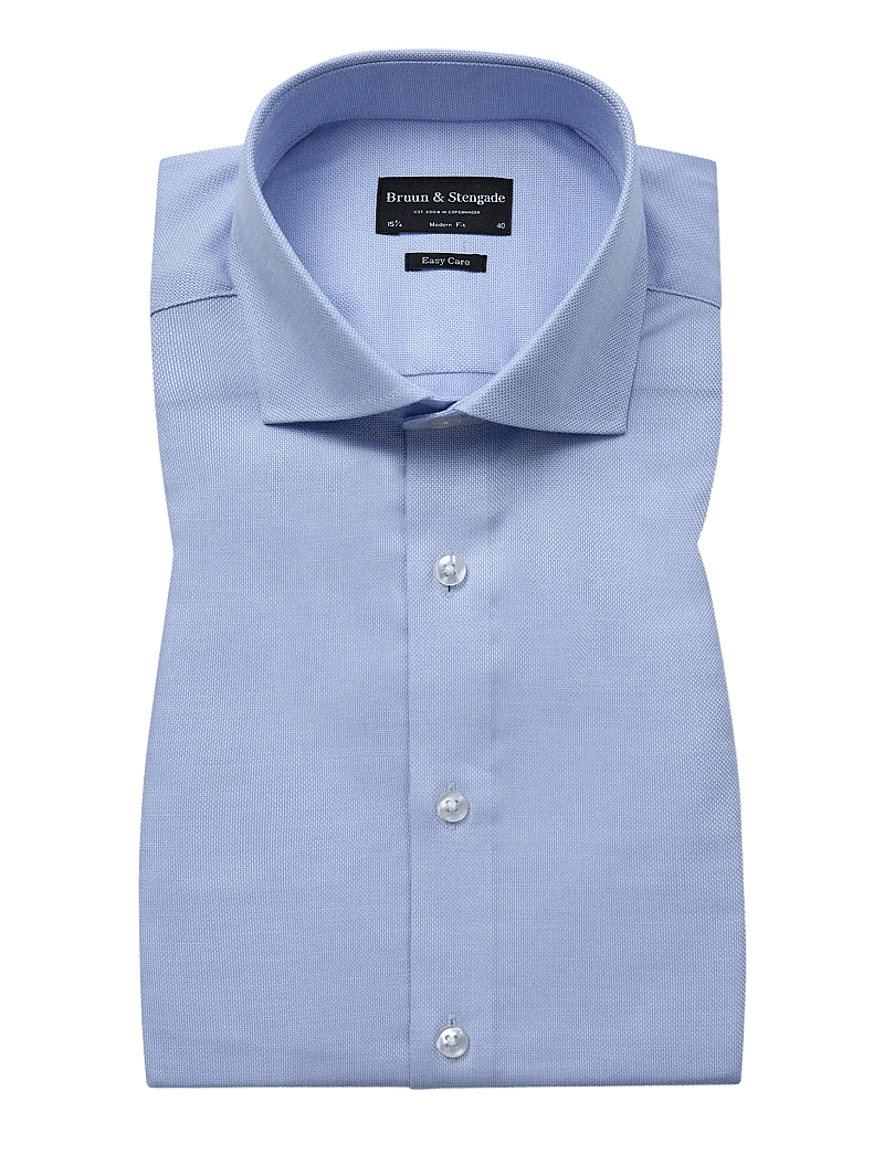 Bruun & Stengade - BS Pekeler Modern Fit Shirt - formelle hemden - light blue - 1