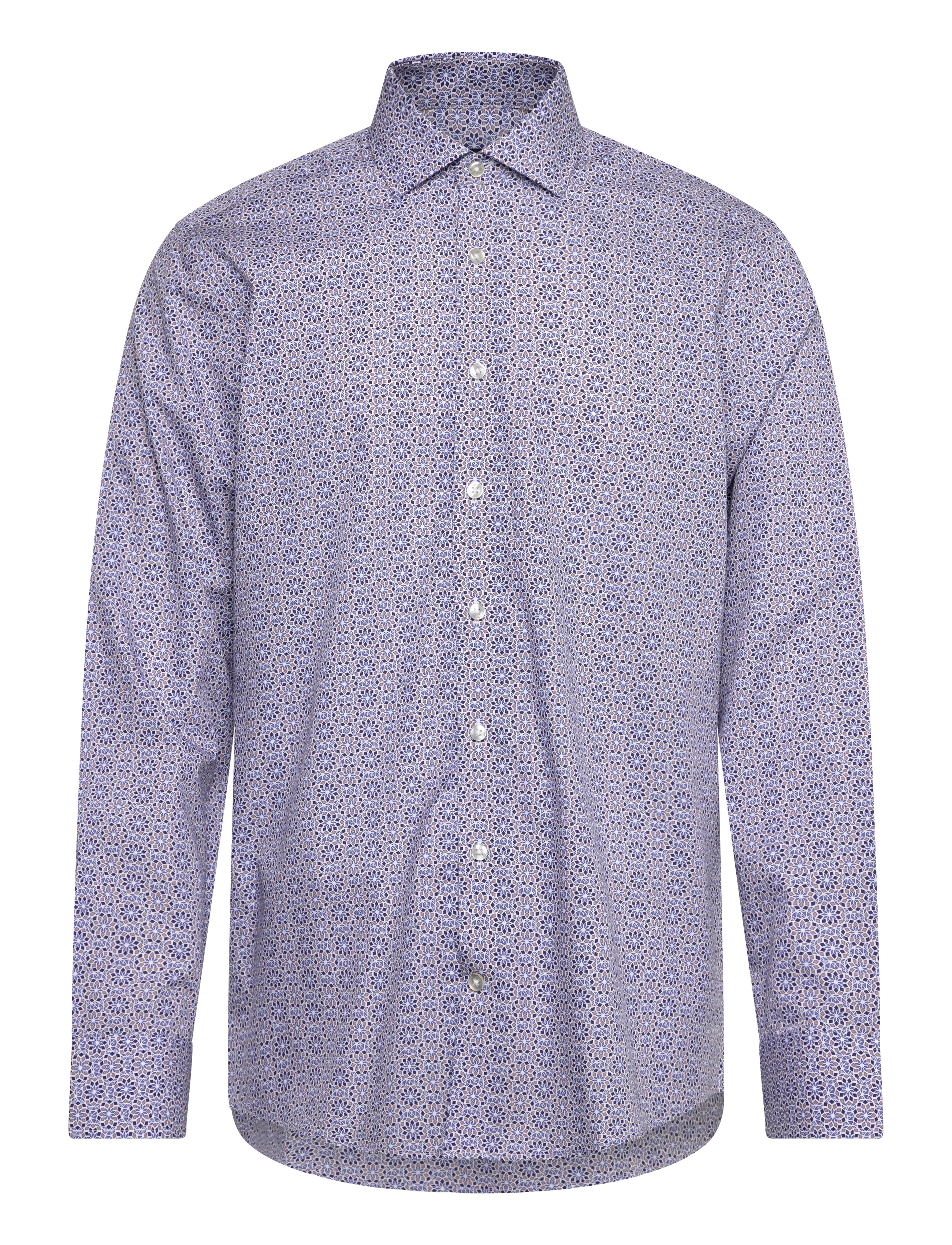 BRUUN & STENGADE Bs Soren Modern Fit Shirt Blau - 42 - Herren