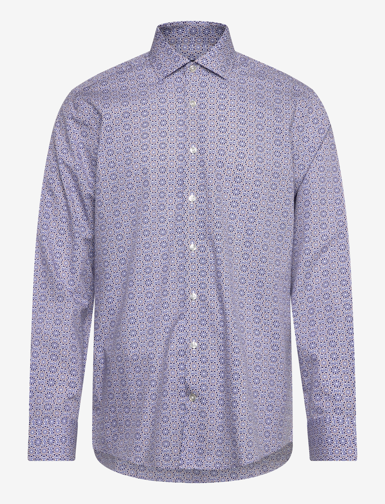 Bruun & Stengade - BS Soren Modern Fit Shirt - mustriga särgid - blue - 1