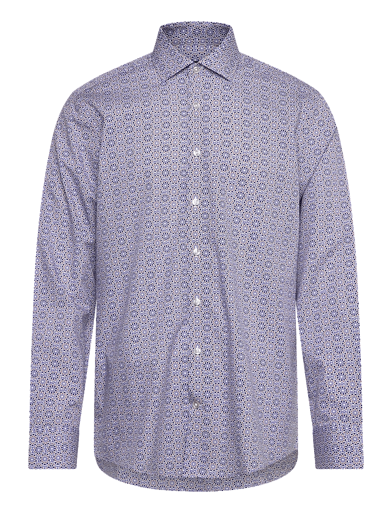 Bruun & Stengade - BS Soren Modern Fit Shirt - mustriga särgid - blue - 1