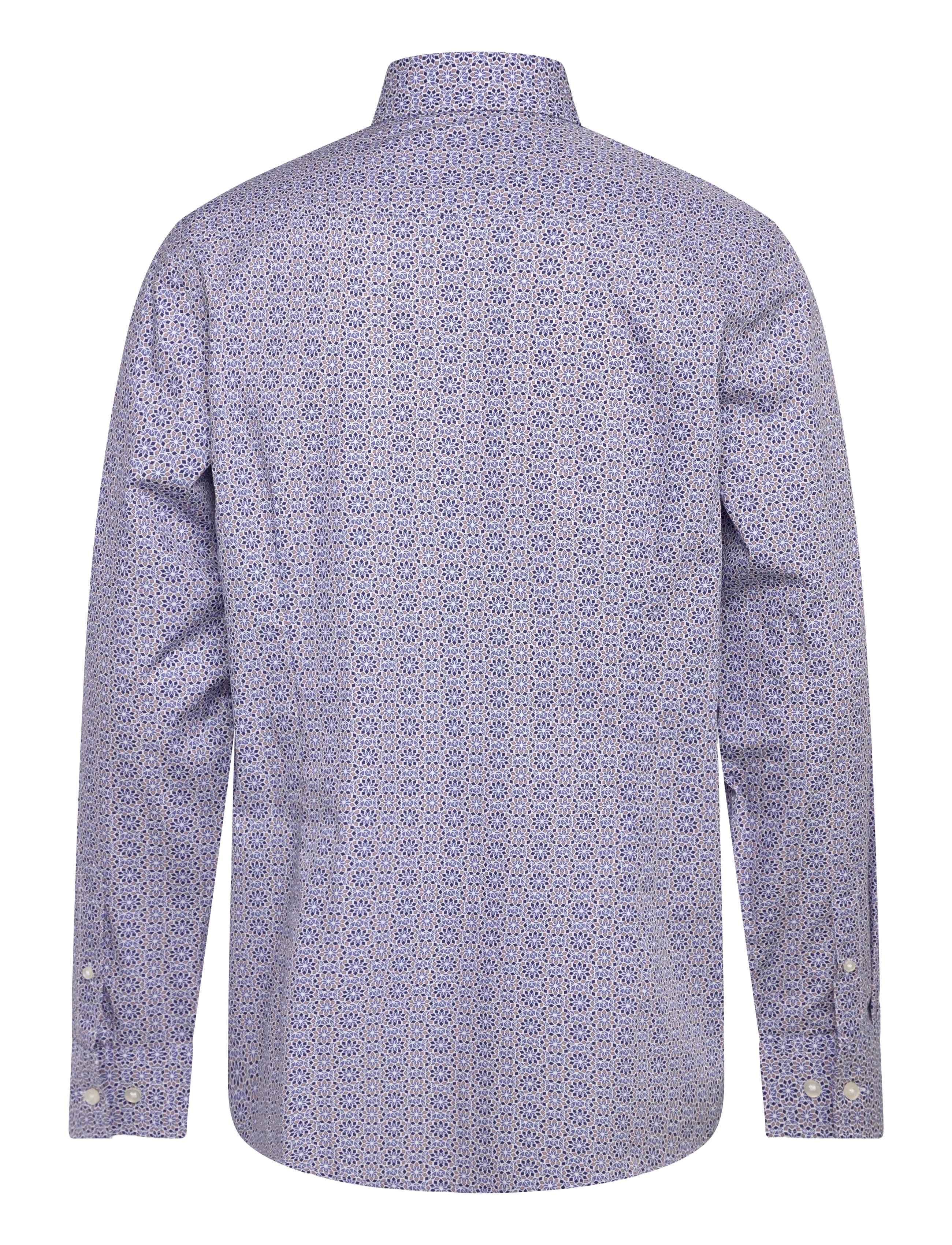 Bruun & Stengade - BS Soren Modern Fit Shirt - hemden mit muster - blue - 2