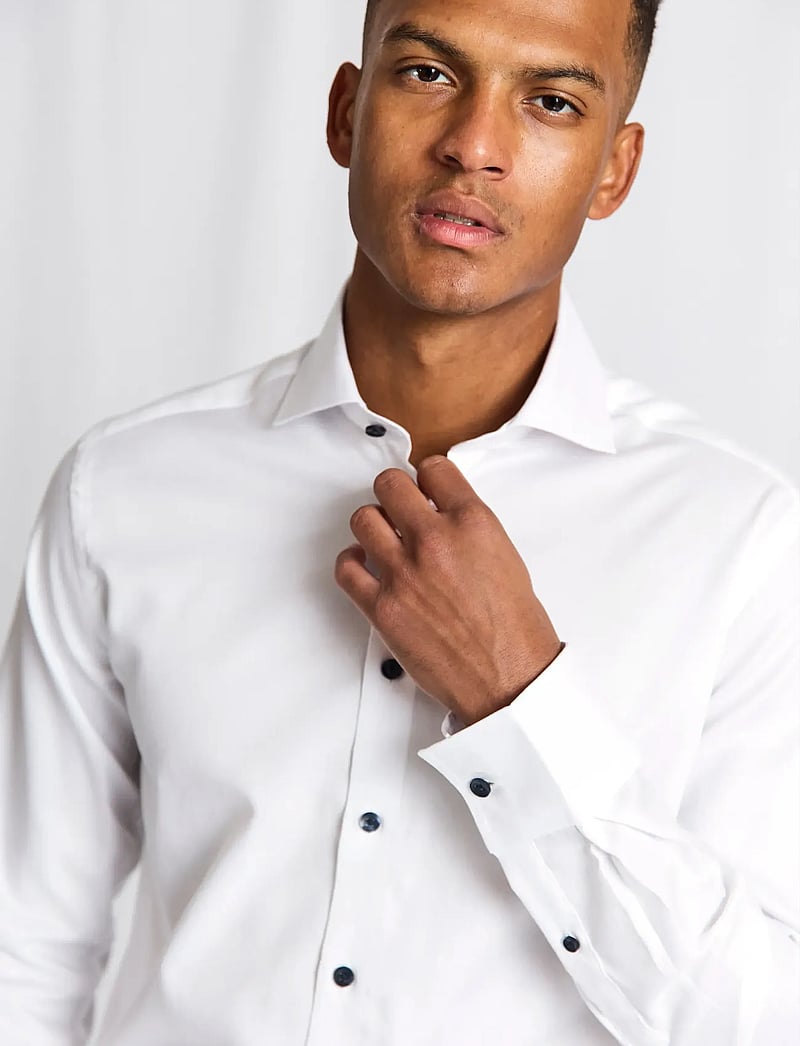 Bruun & Stengade - BS Stas Modern Fit Shirt - formal shirts - white - 4