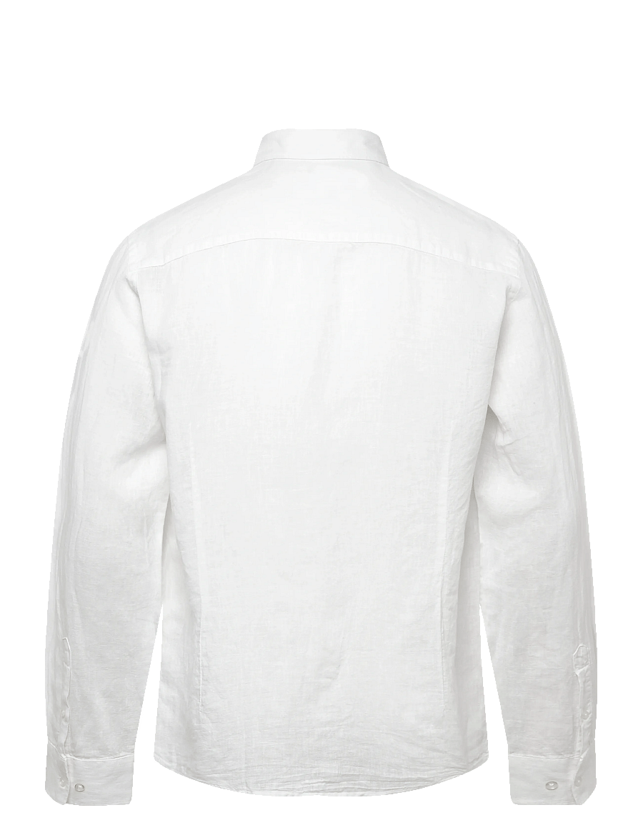 Bruun & Stengade - BS Tahaka Casual Modern Fit Shirt - chemises de lin - white - 2