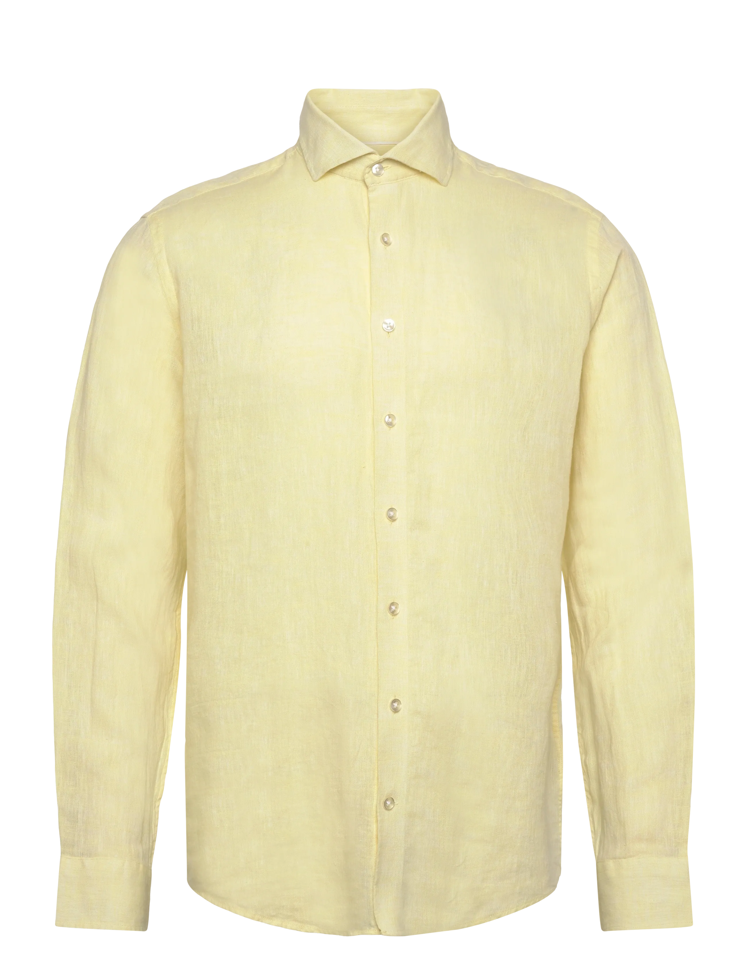 BRUUN & STENGADE Bs Tahaka Casual Modern Fit Shirt Gelb - XXL - Herren