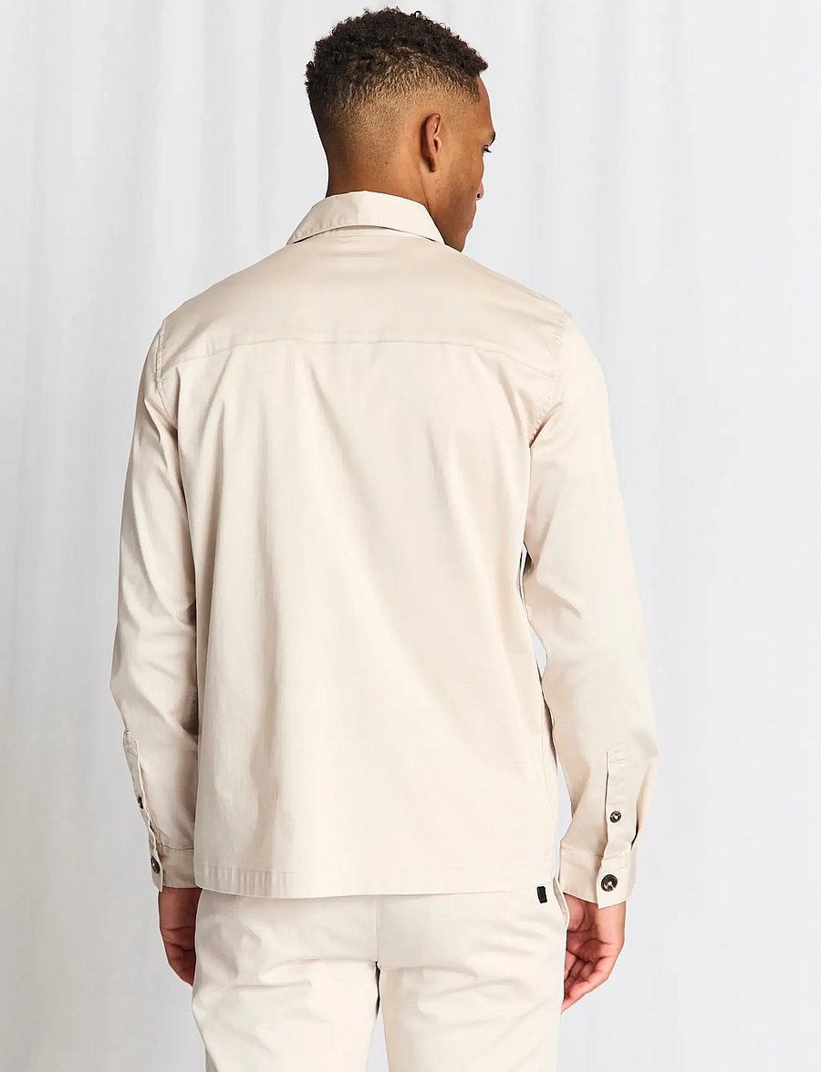Bruun & Stengade - BS Rocco Regular Fit Overshirt - svarīgi brīvdienās - kit - 3