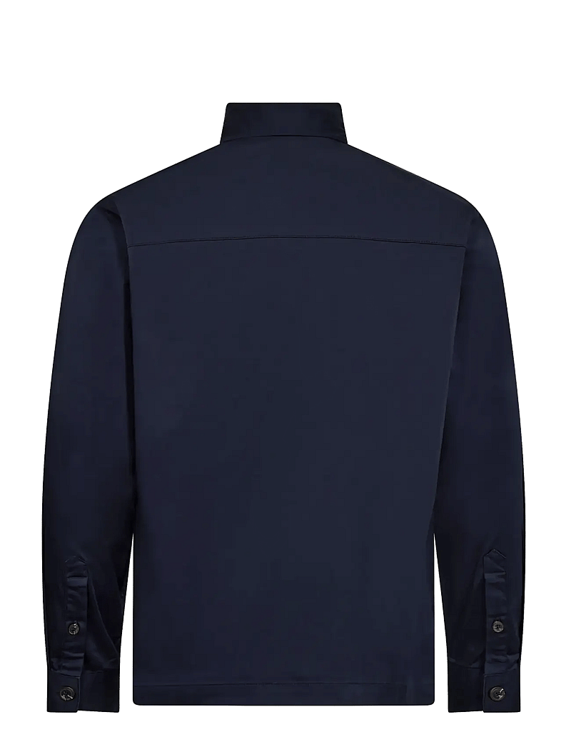 Bruun & Stengade - BS Rocco Regular Fit Overshirt - feriefavoritter - navy - 2