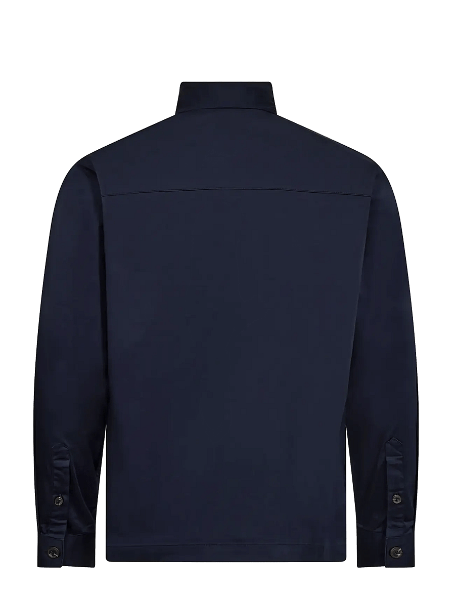 Bruun & Stengade - BS Rocco Regular Fit Overshirt - les essentiels de vacances - navy - 2